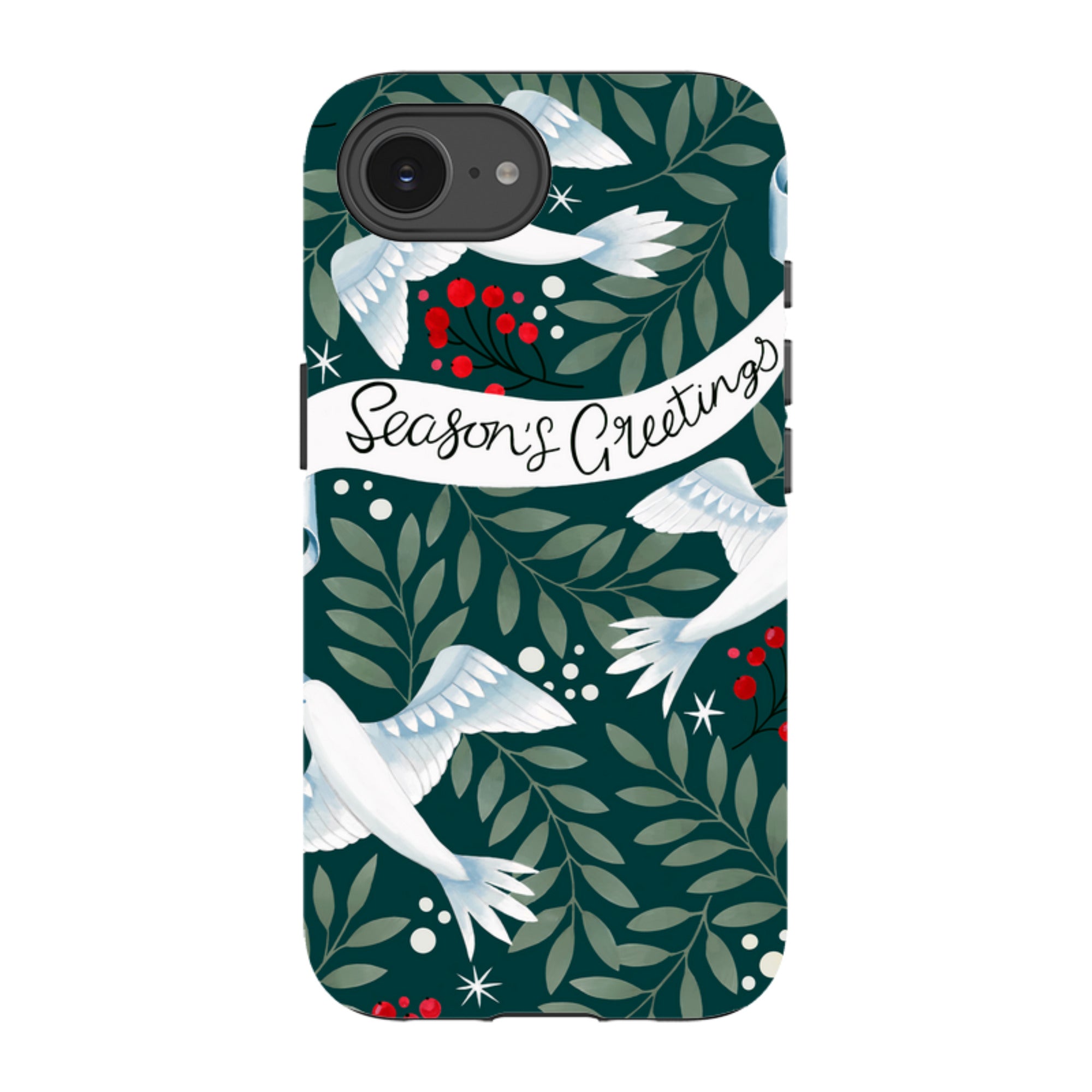 iPhone Tough Case - Seasons Greetings By Bex Parkin