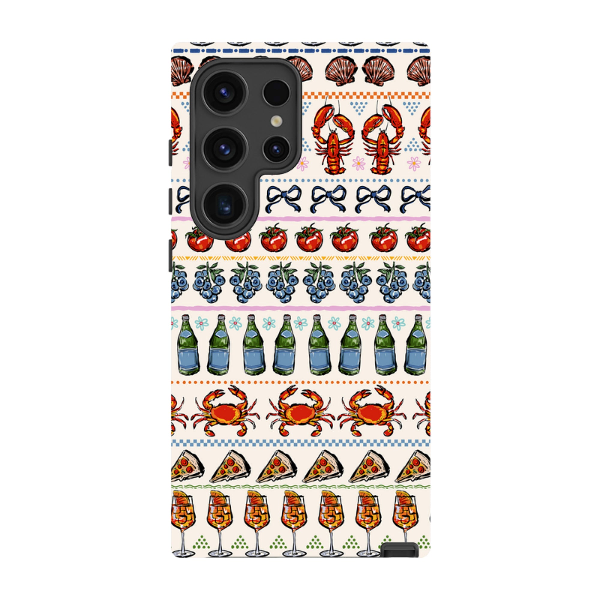 Samsung Tough Case - Crab Pattern