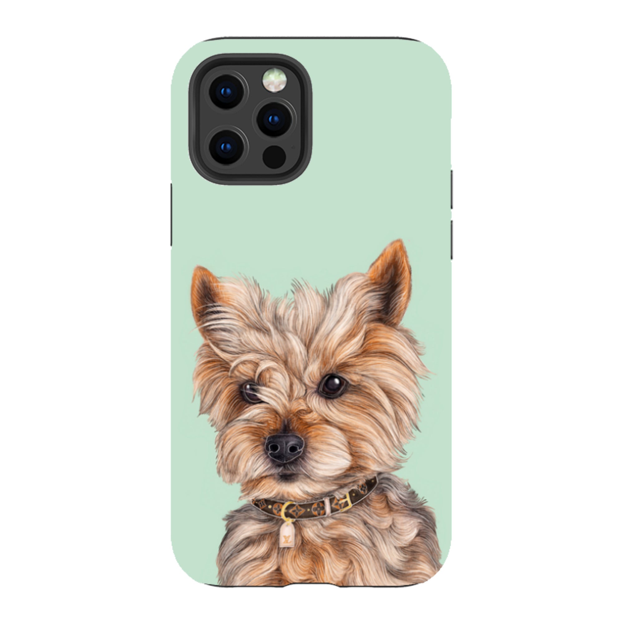 iPhone Tough Case - Yorkie By Catherine Rowe