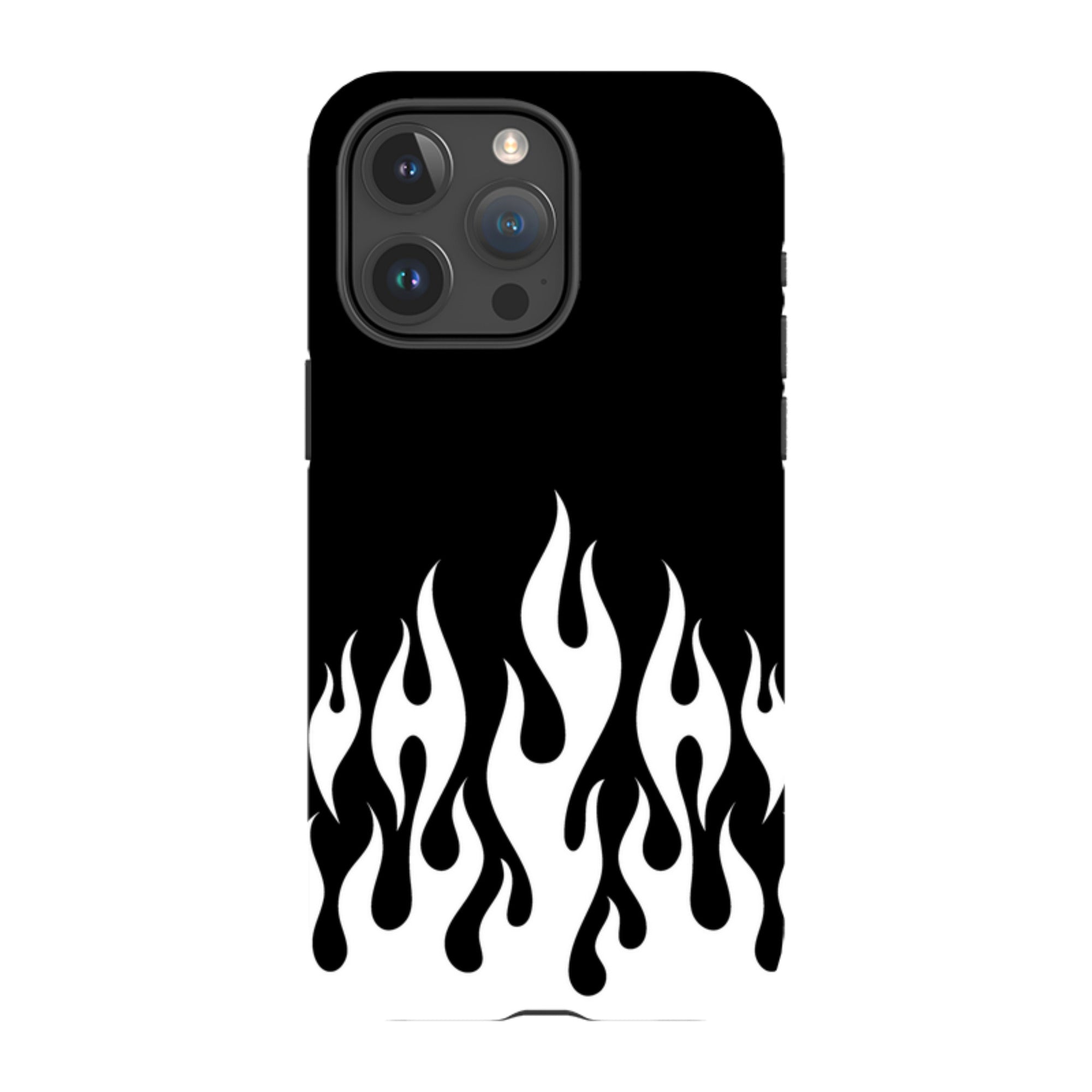 iPhone MagSafe Tough Case -  White Flames