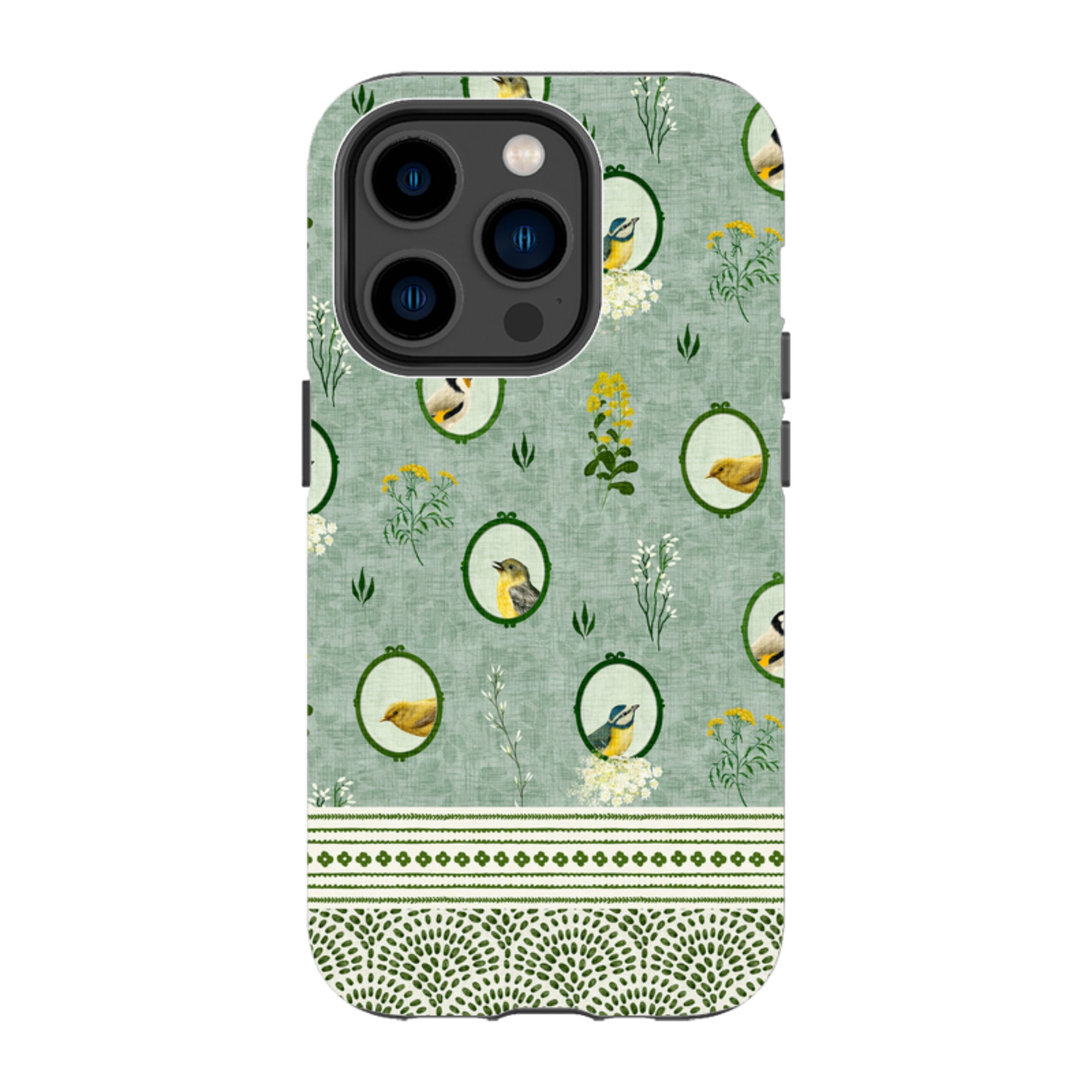 iPhone Tough Case - Song Bird Frames 2 By Katherine Quinn