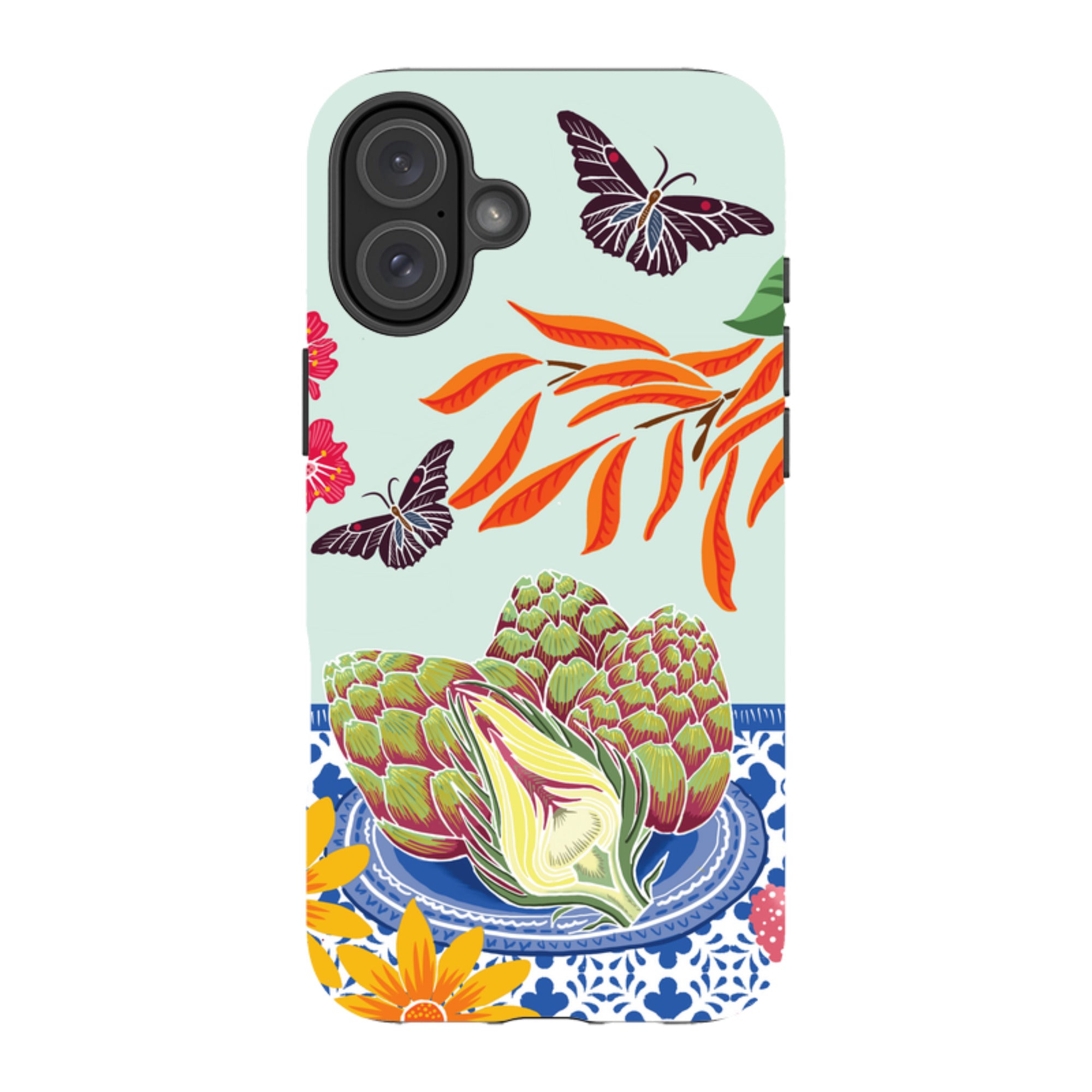 iPhone Tough Case - Artichokes By Kate Heiss