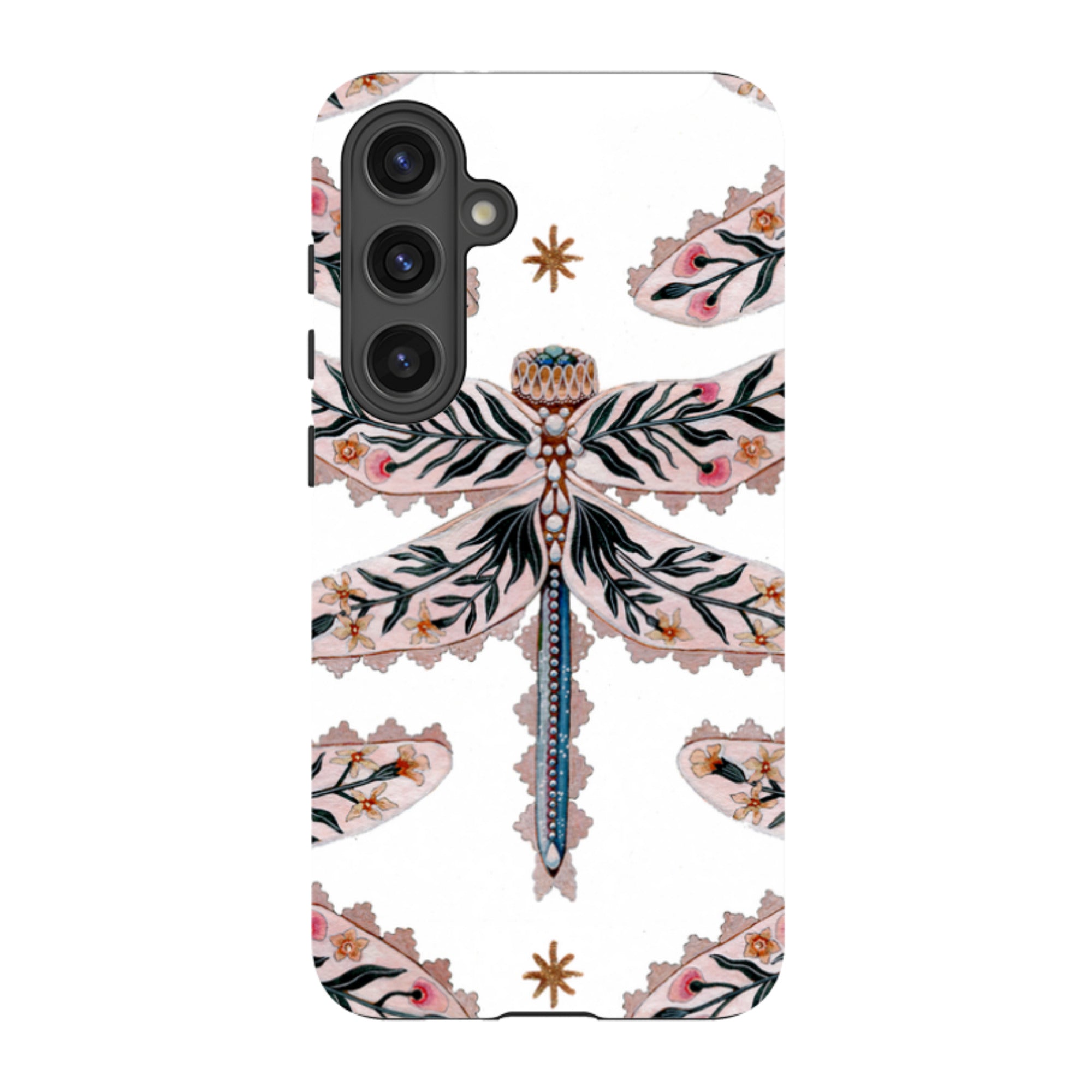 Samsung Tough Case - Dragonfly Pattern By Maria Matos