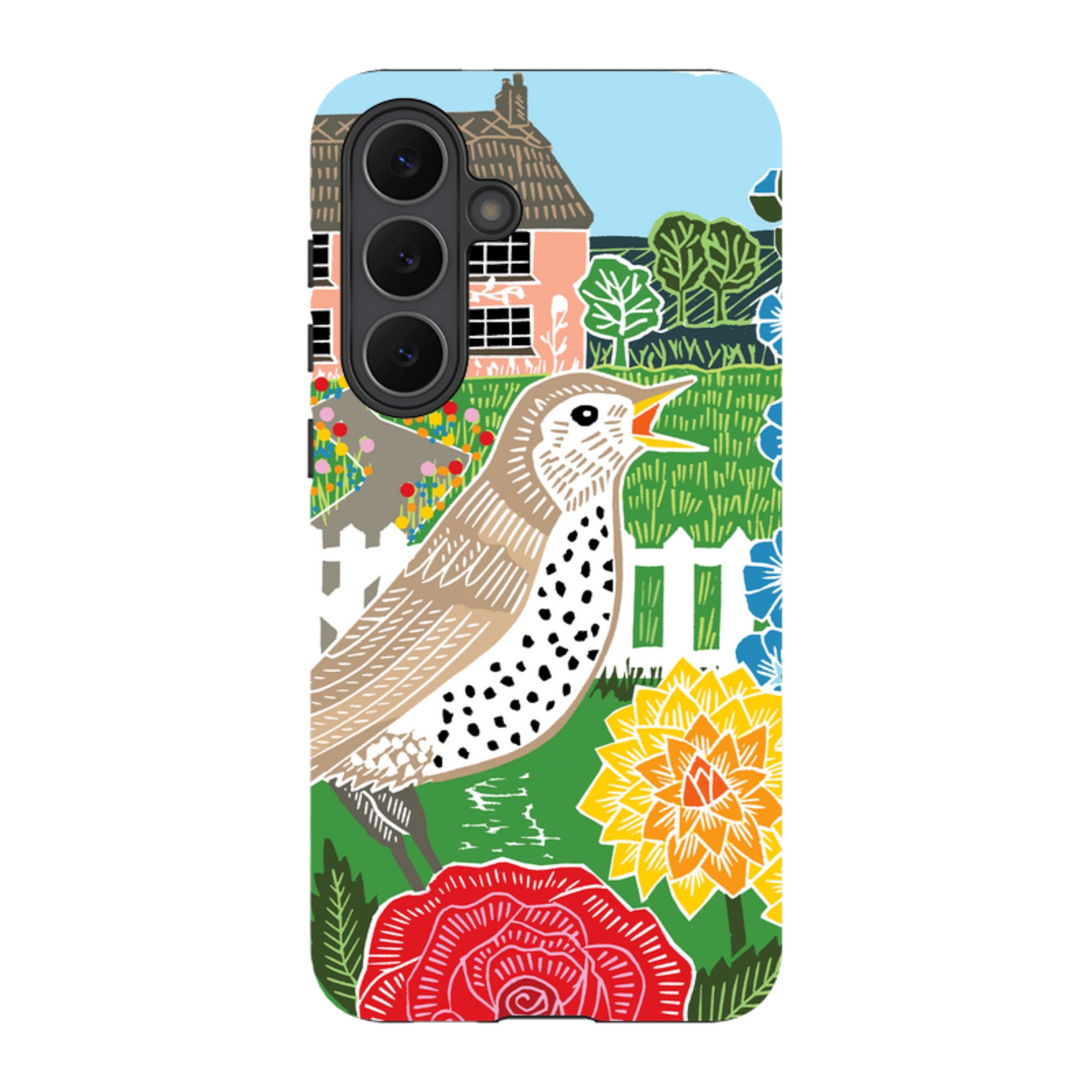 Samsung Tough Case - Cottage Garden By Kate Heiss