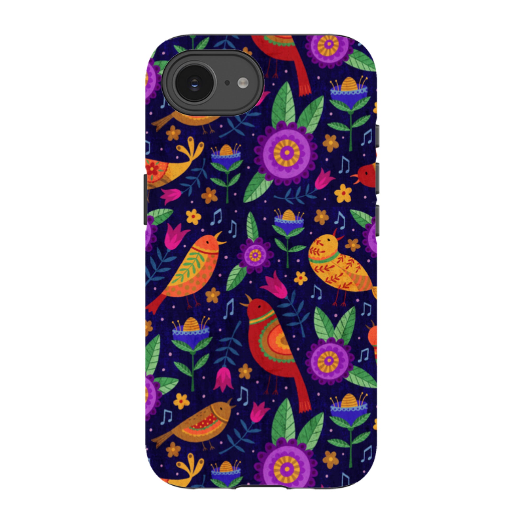 iPhone Tough Case - Bird Pattern VII By Suzy Taylor