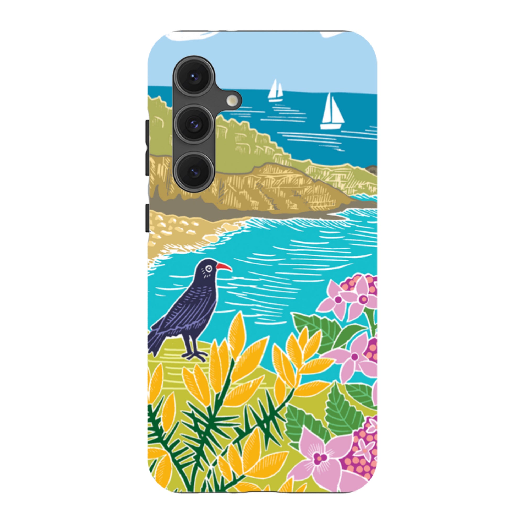 Samsung Tough Case - Porthgwarra Walk By Kate Heiss