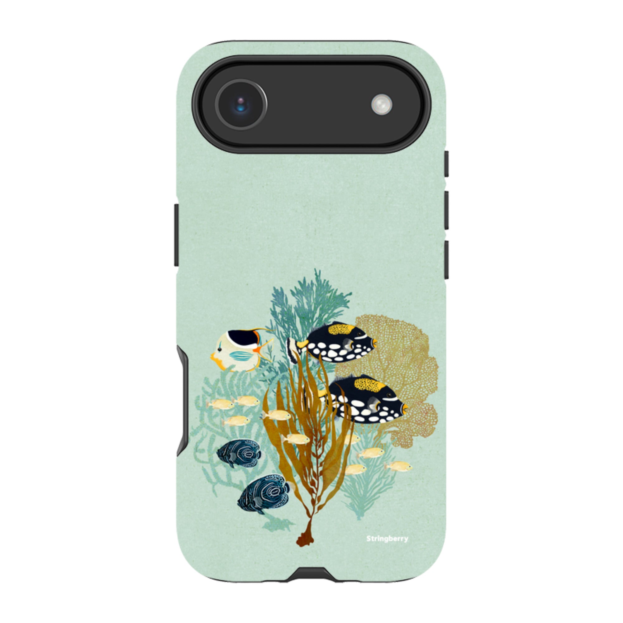 iPhone Tough Case - Fish Town By Katherine Quinn