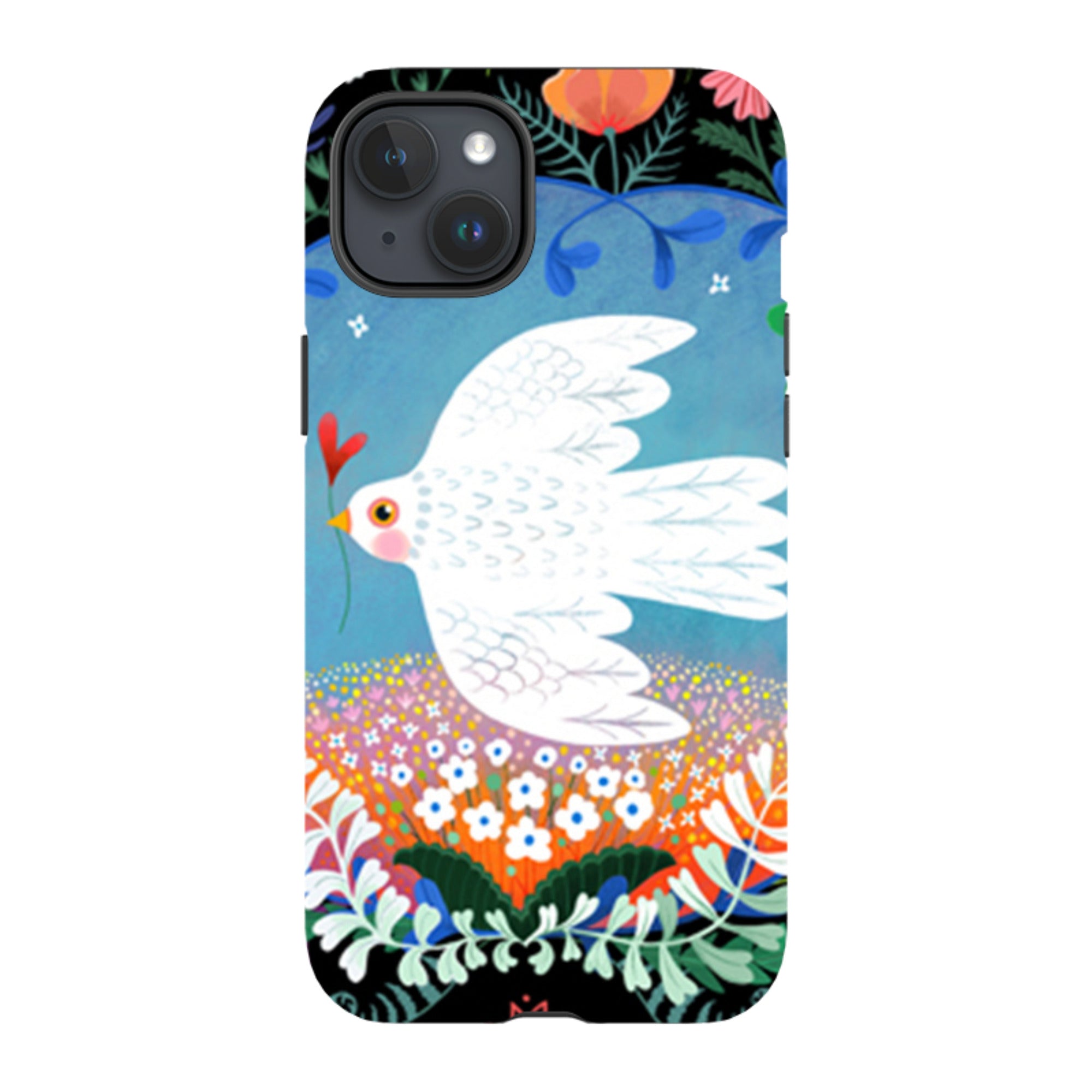 iPhone Tough Case - Peacebird By Mia Underwood