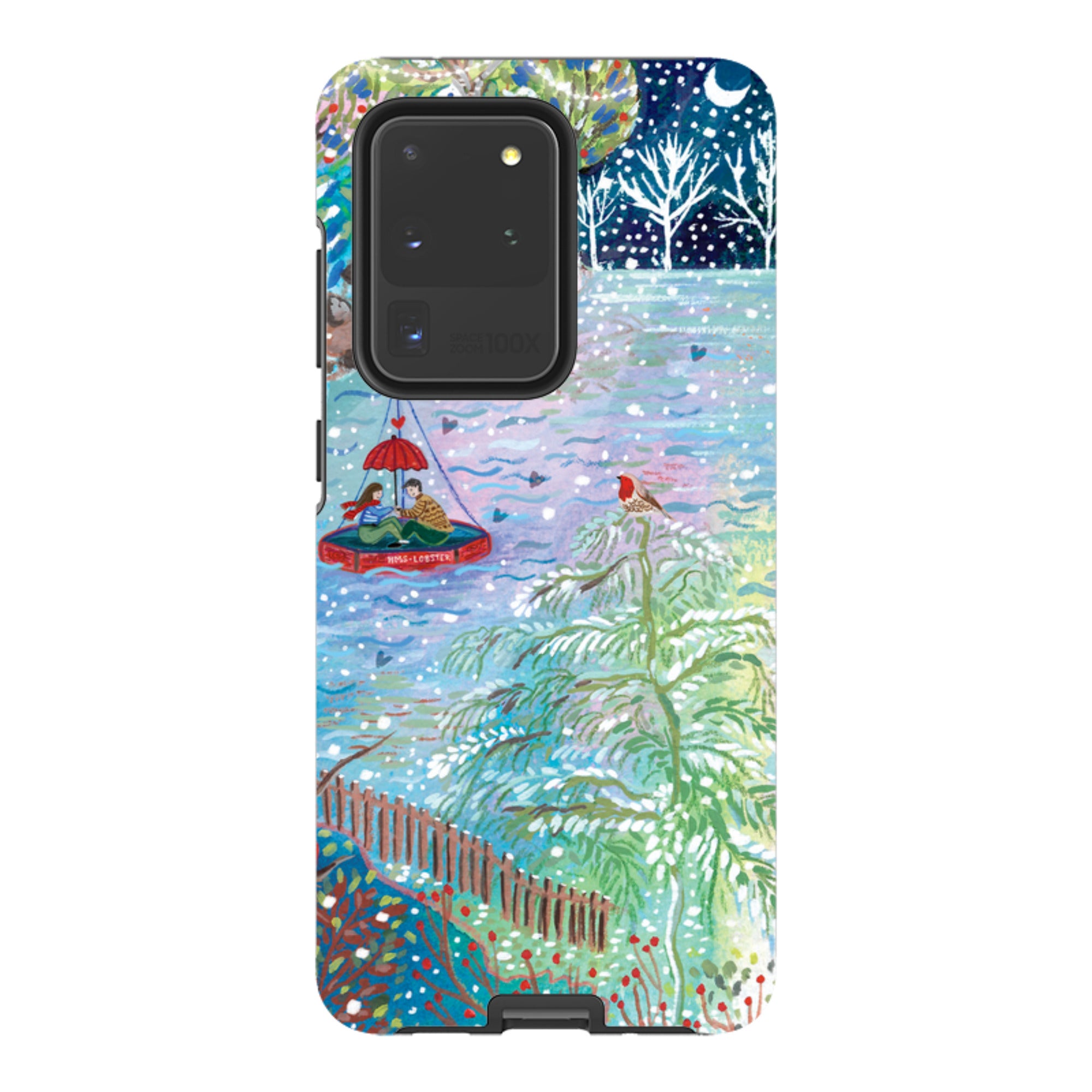 Samsung Tough Case - A Wee Winter Harbour By Emma Frances Grant