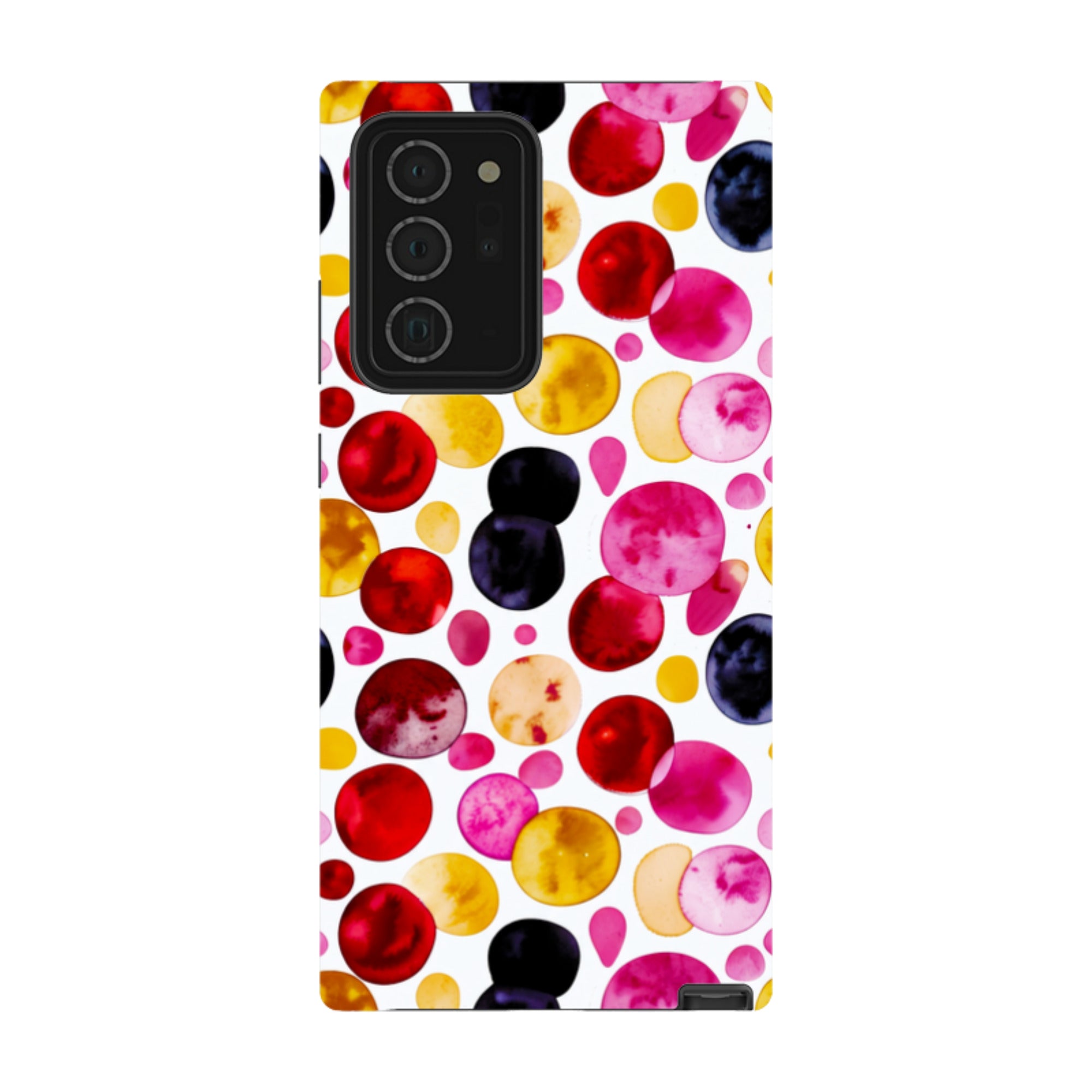 Samsung Tough  Case - Colour Moon Polka