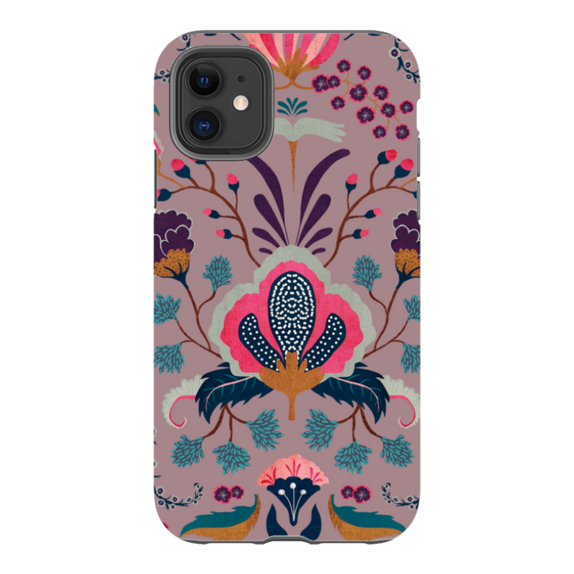 iPhone Tough Case - Folk Floral III By Katherine Quinn