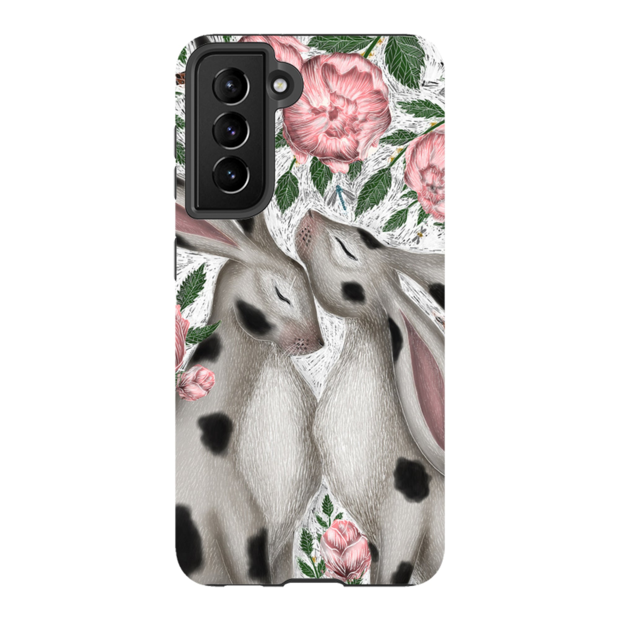 Samsung Tough Case - Hares And Peonies By Catherine Rowe