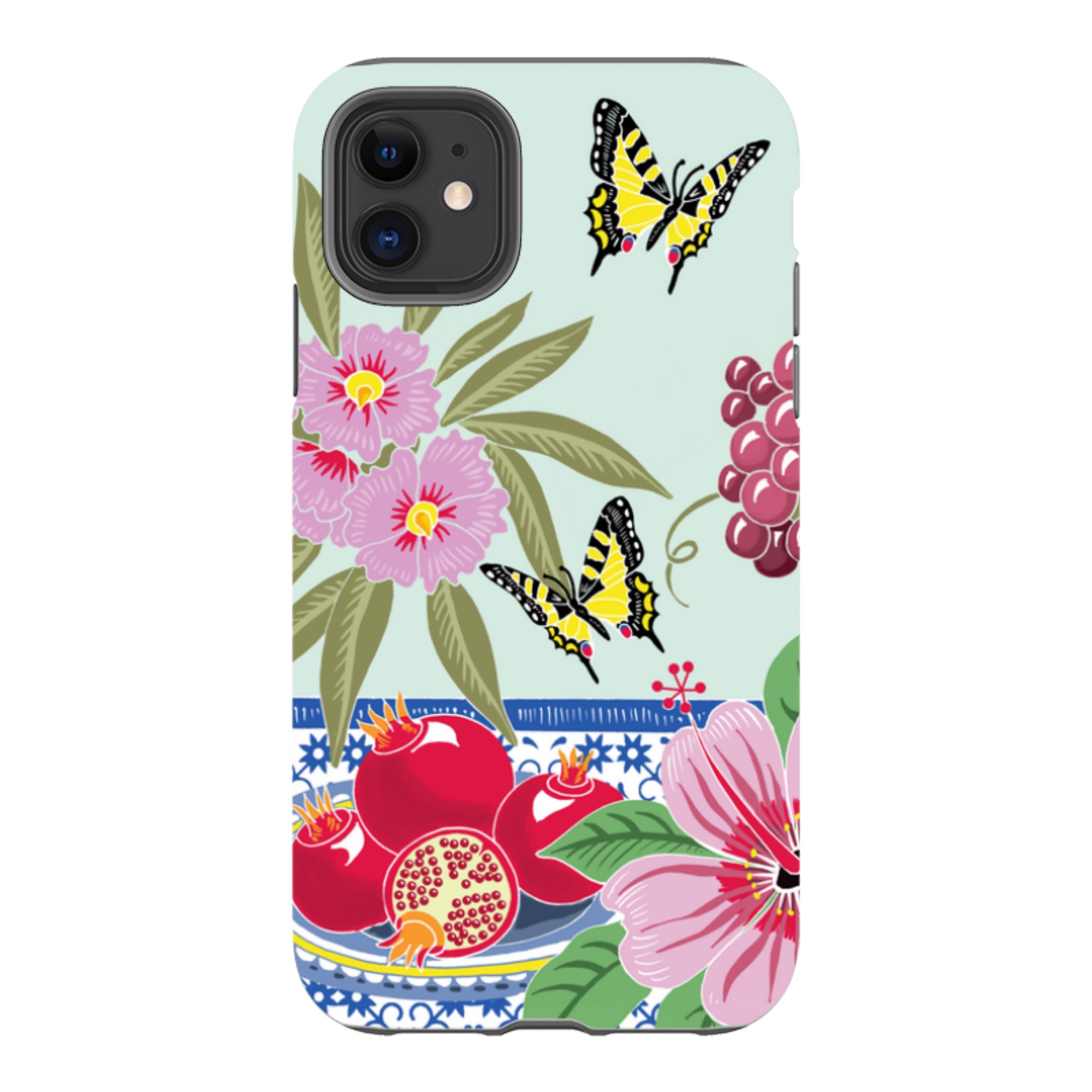iPhone Tough Case - Pomegranates By Kate Heiss
