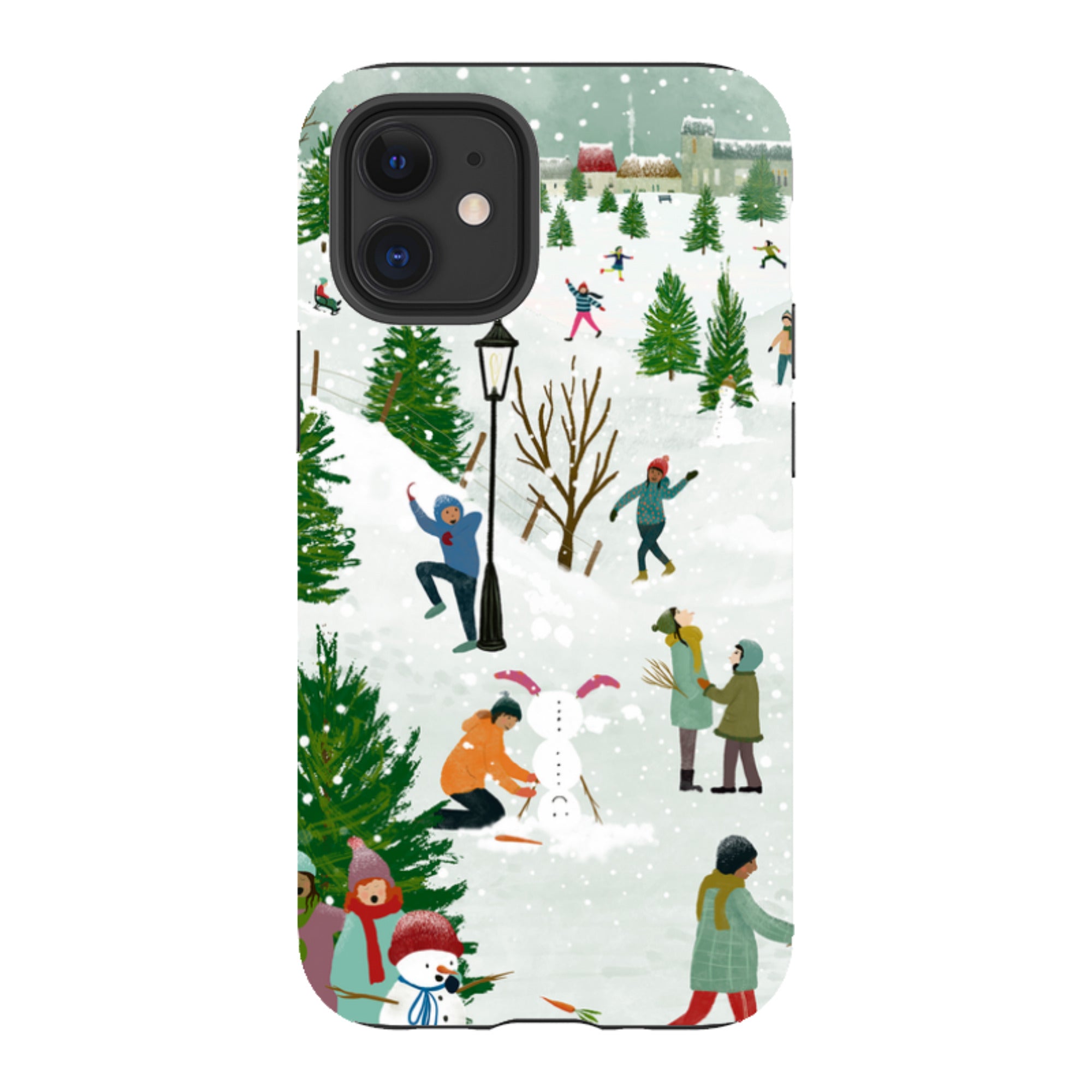 iPhone Tough Case - Let It Snow By Katherine Quinn