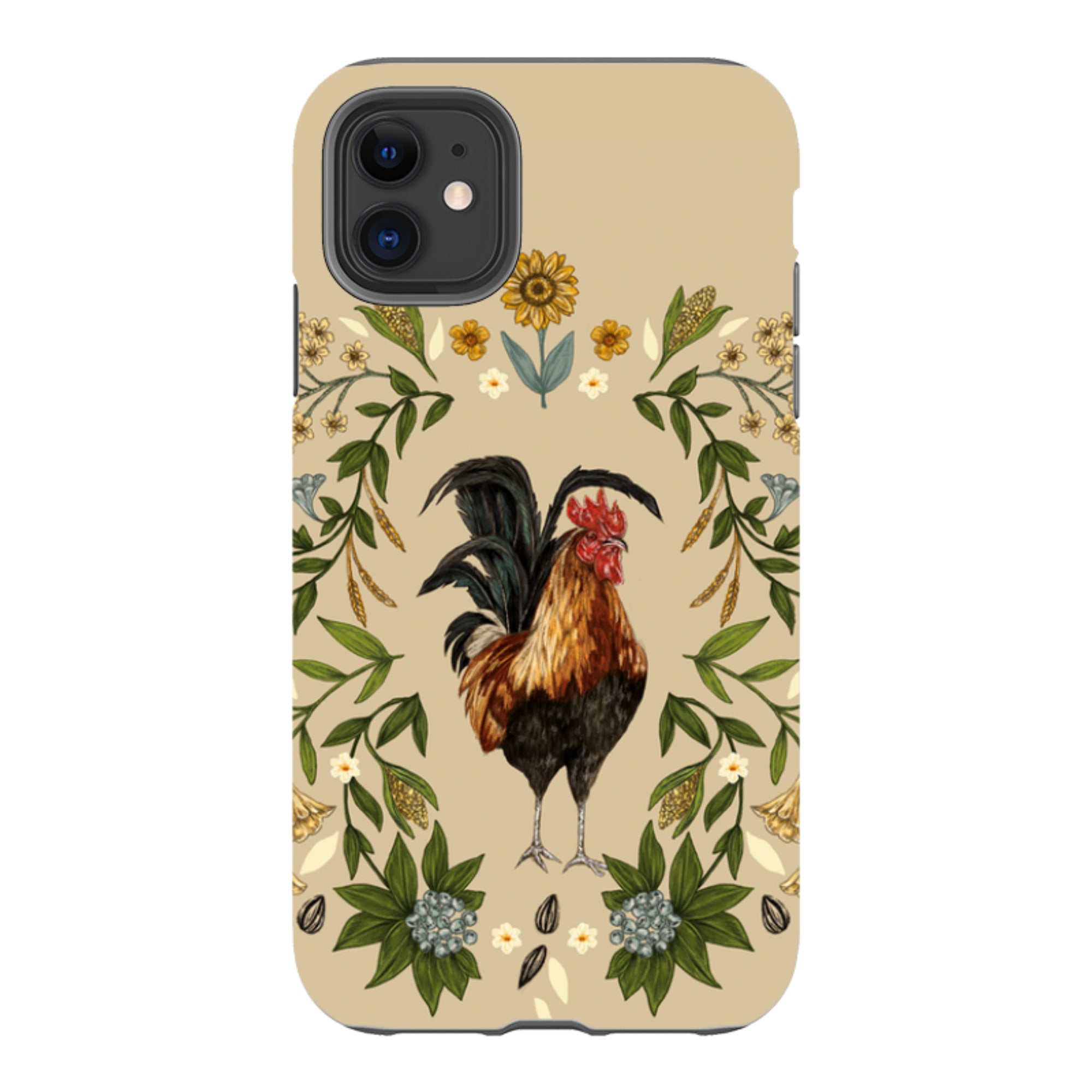 iPhone Tough Case - Rooster By Jade Mosinski
