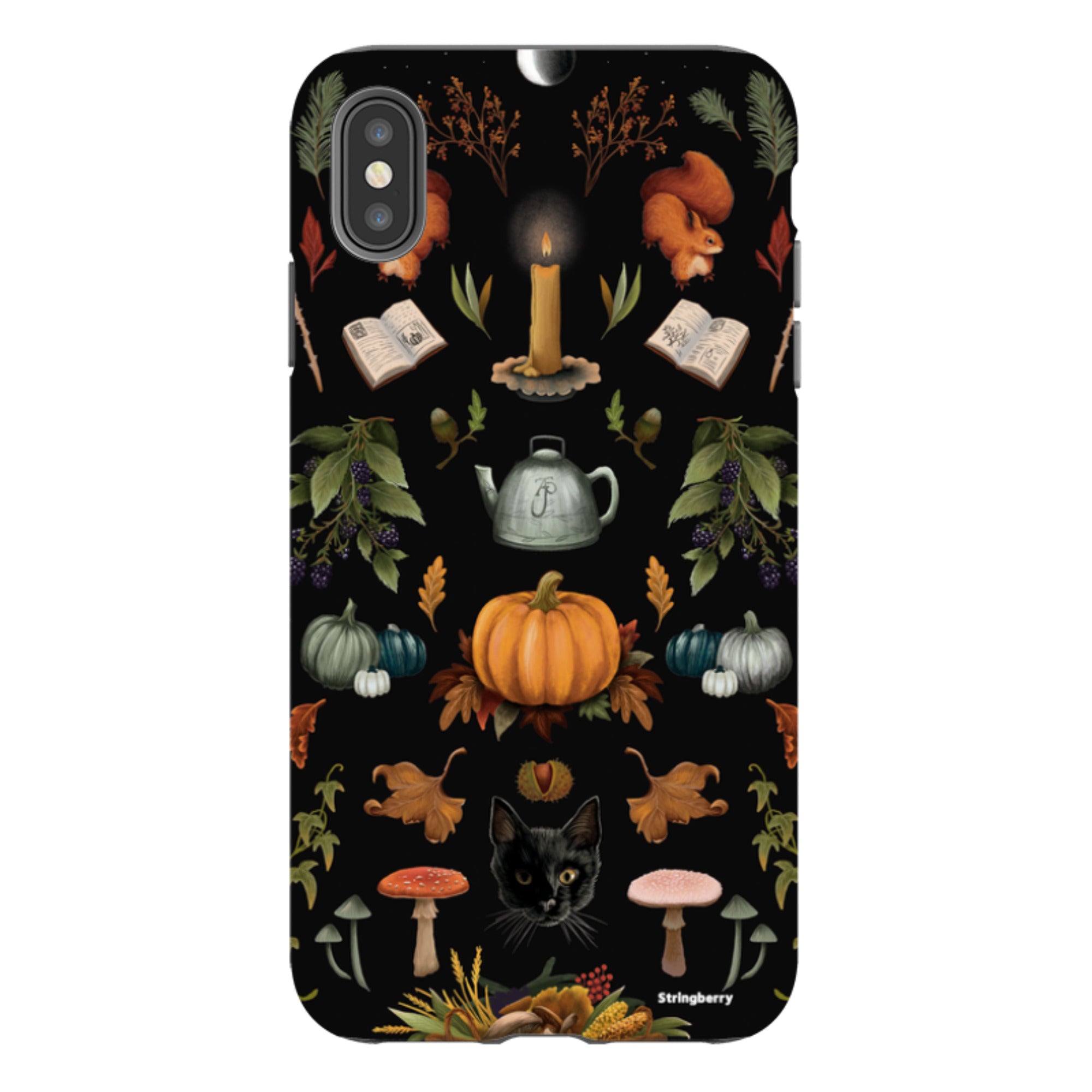 iPhone Tough Case - Autumn Pattern II By Anna Stead