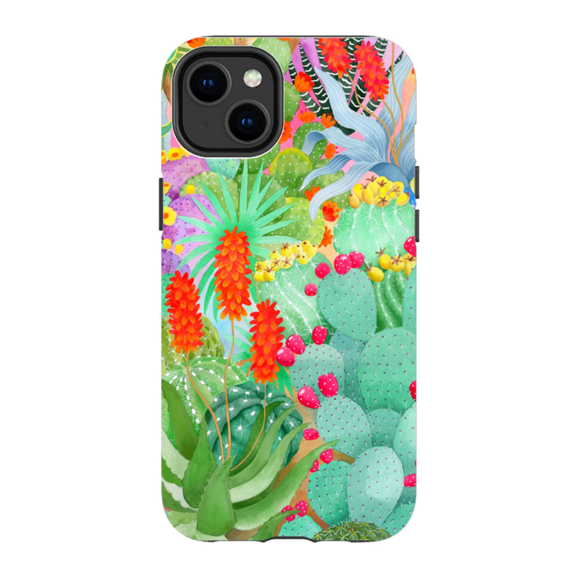 iPhone Tough Case - Cactus By Bex Parkin