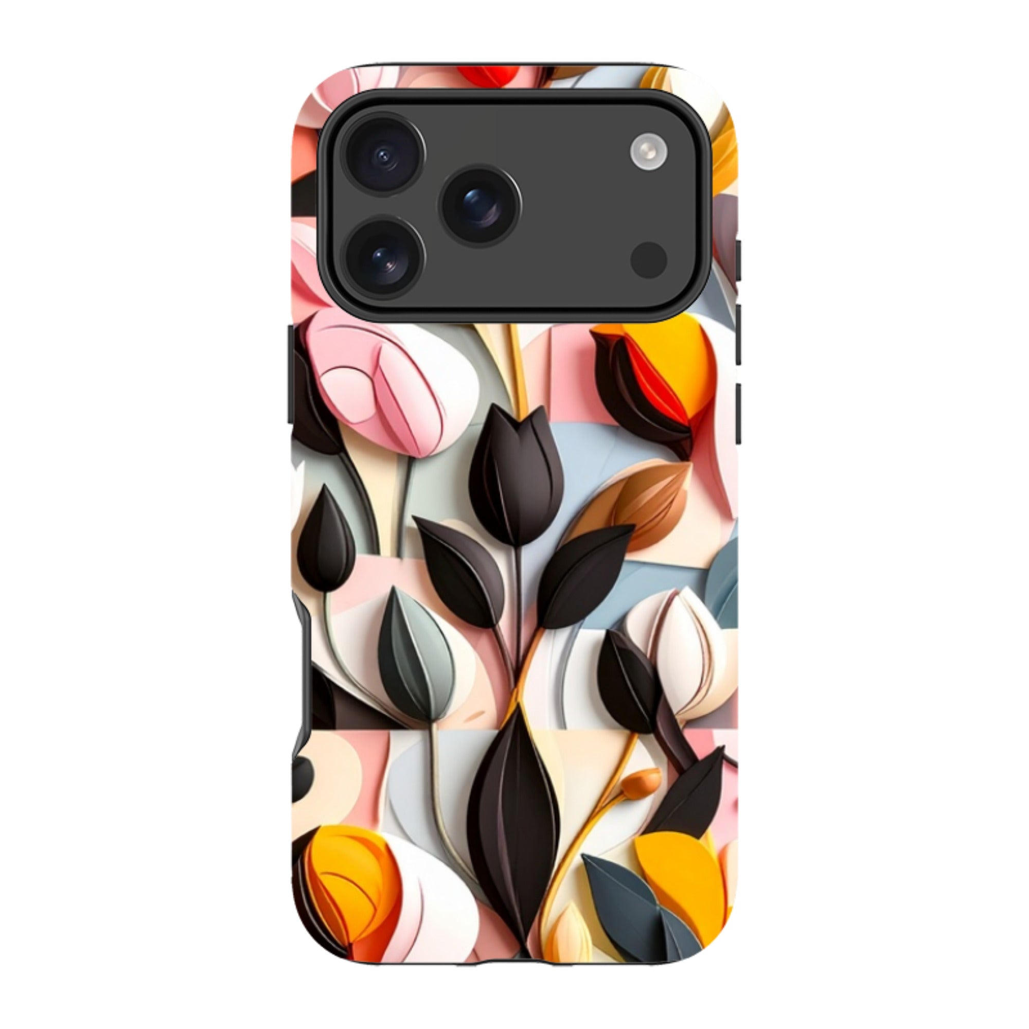 iPhone MagSafe Tough Case - Summer Tulips