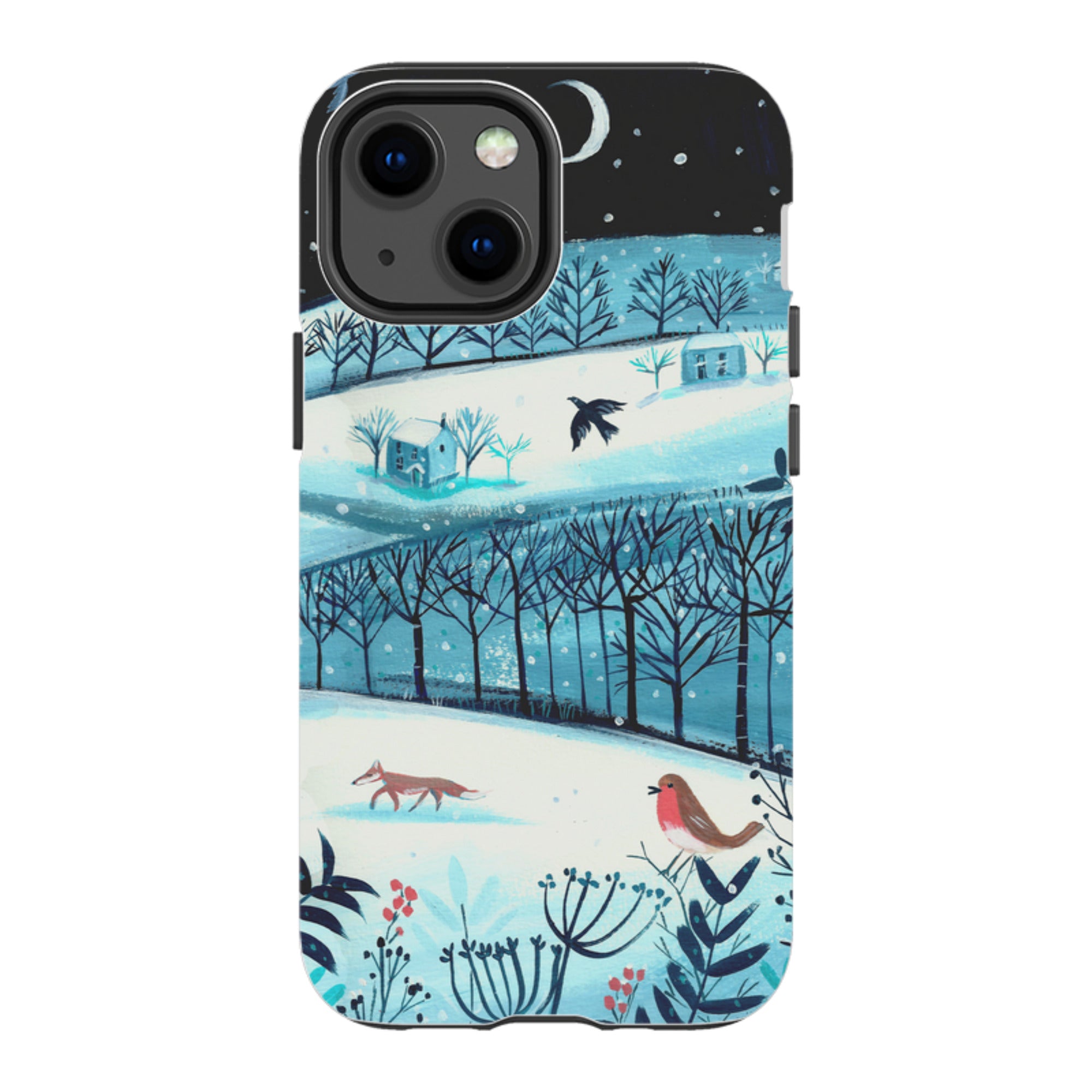 iPhone Tough Case - Winterscape-2 By Mary Stubberfield