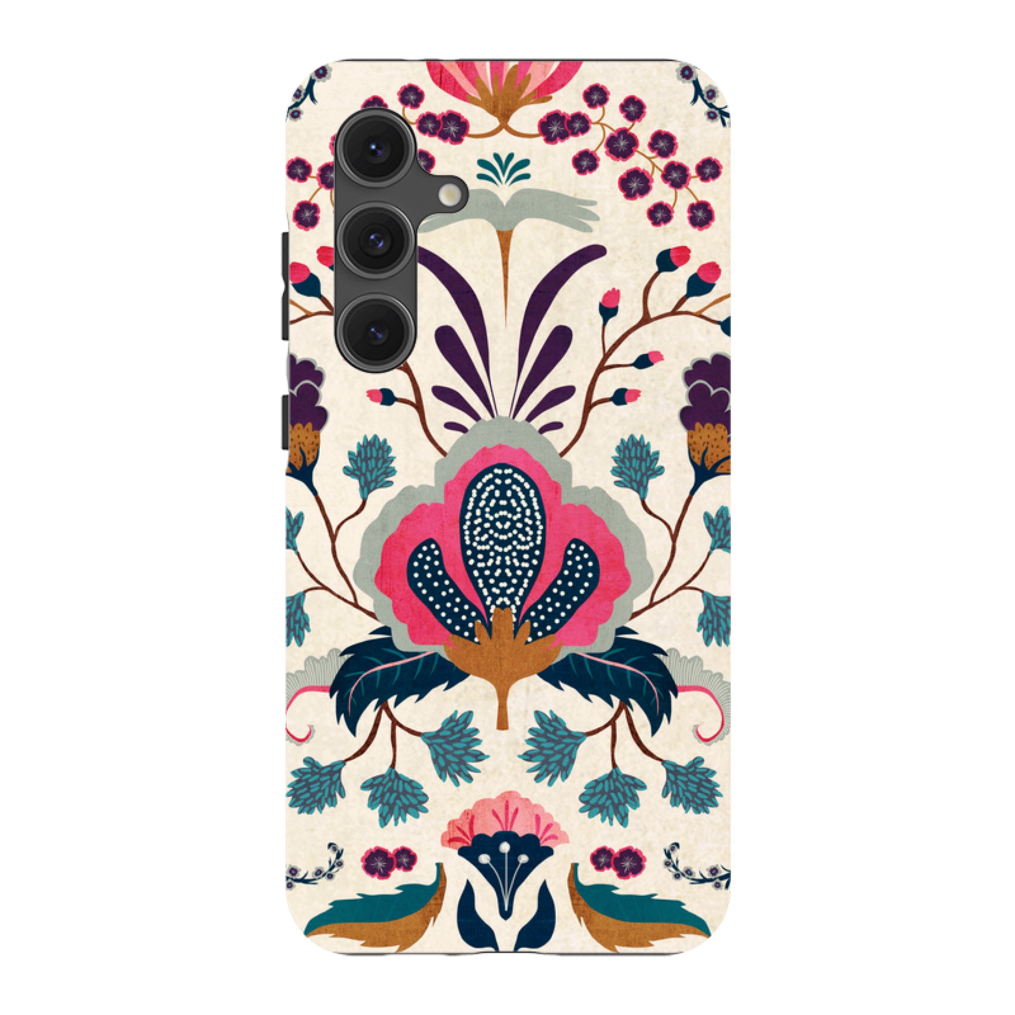 Samsung Tough Case - Folk Floral By Katherine Quinn
