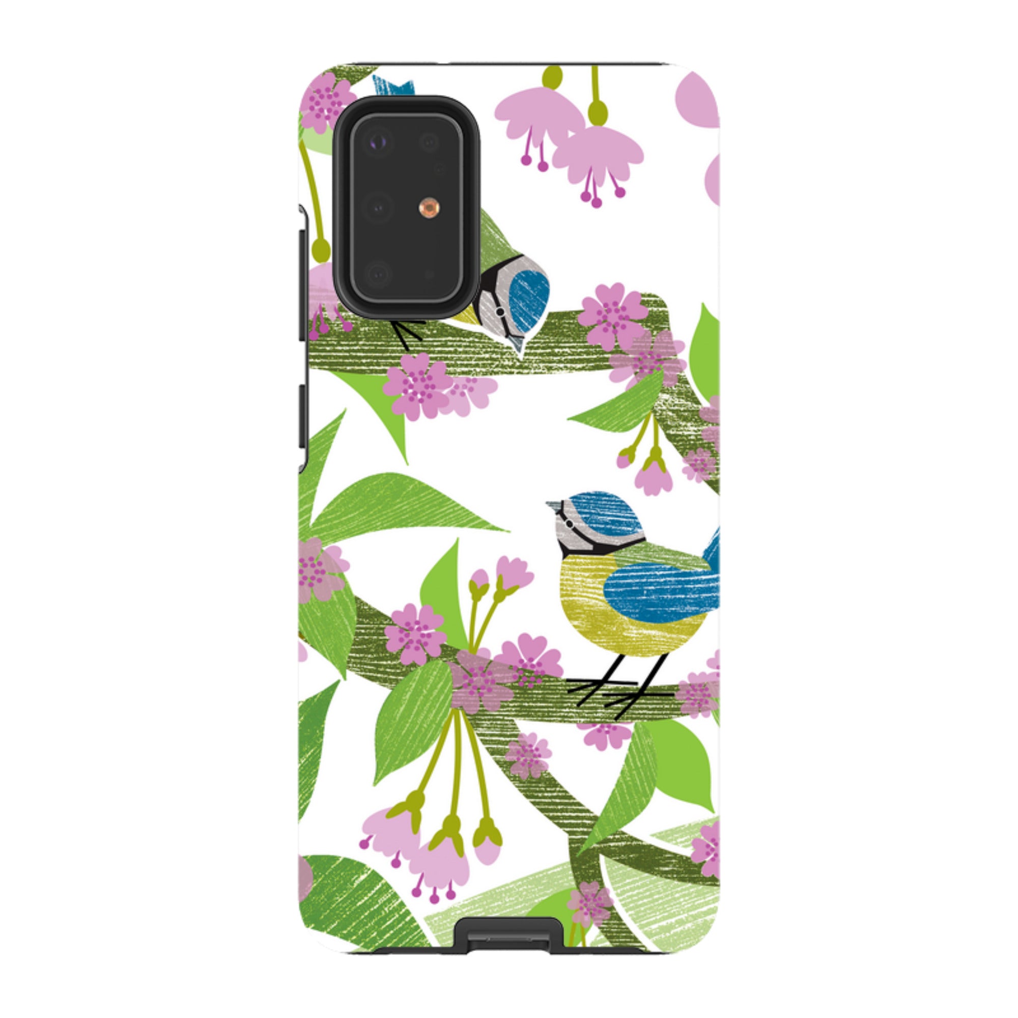 Samsung Tough Case - Blue Tits and Blossom By Liane Payne