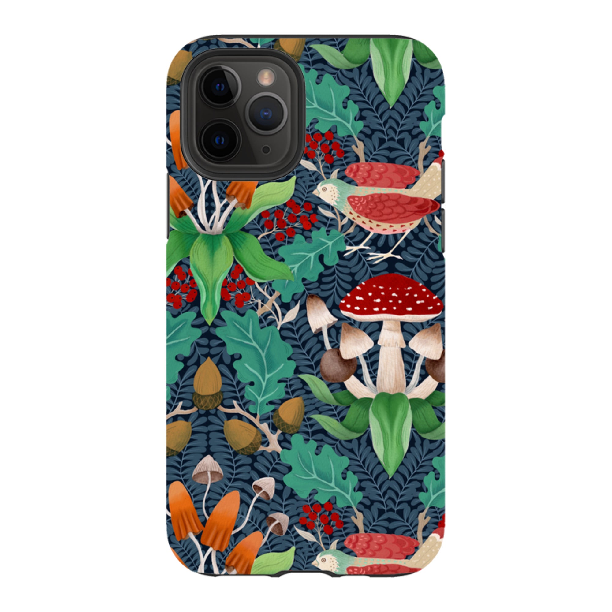 iPhone Tough Case - Mushrooms By Bex Parkin
