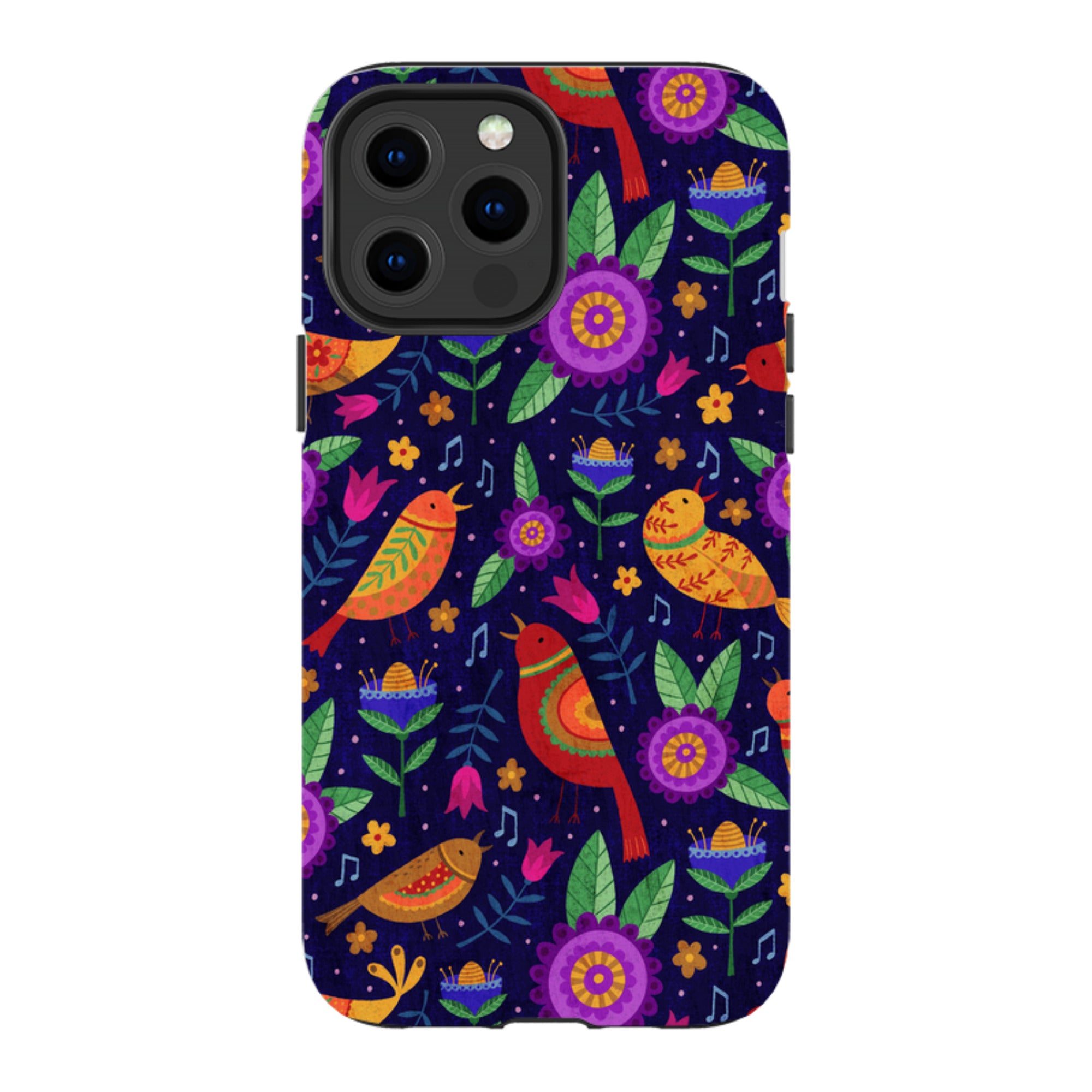 iPhone Tough Case - Bird Pattern VII By Suzy Taylor