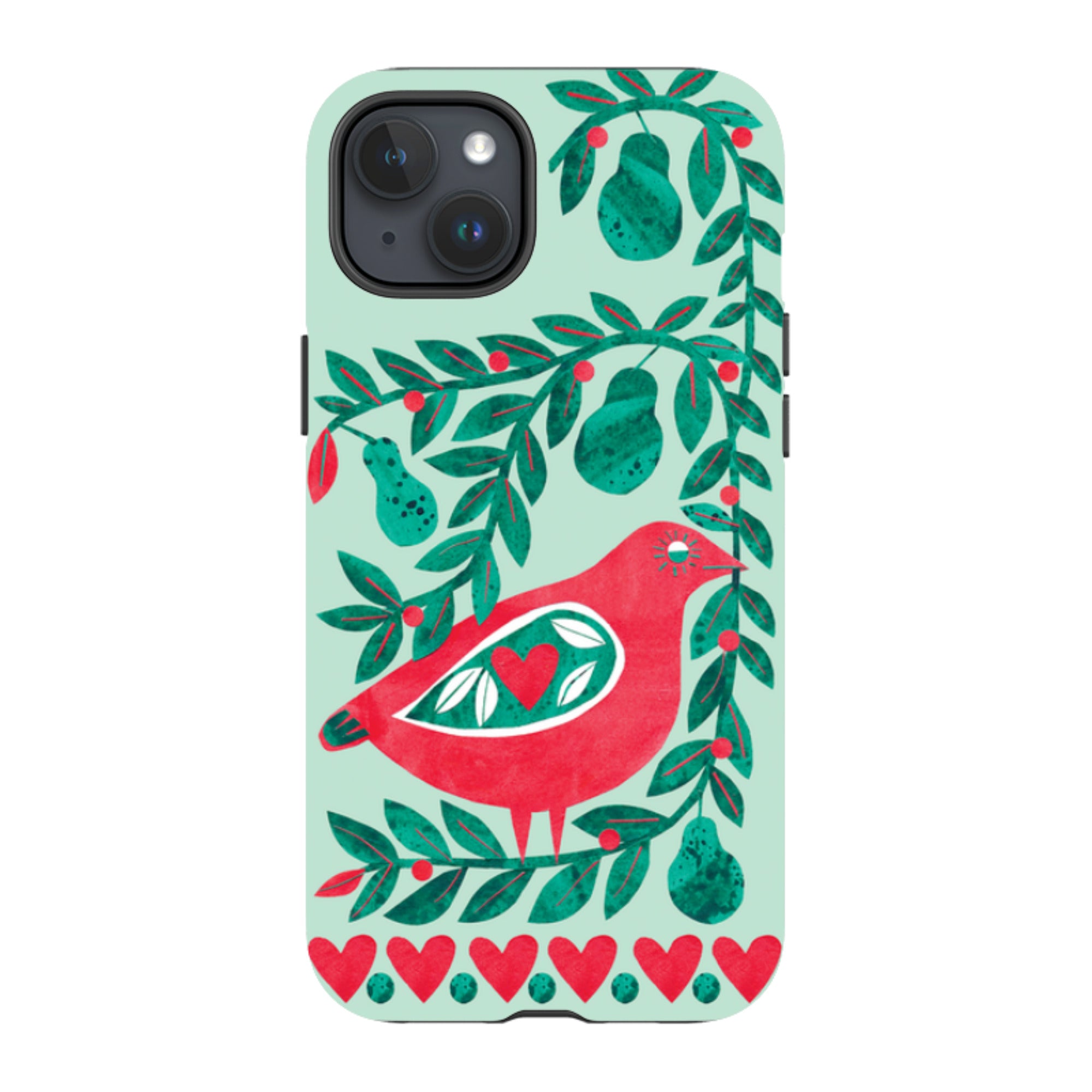 iPhone Tough Case - Partridge With Pears By Tracey English