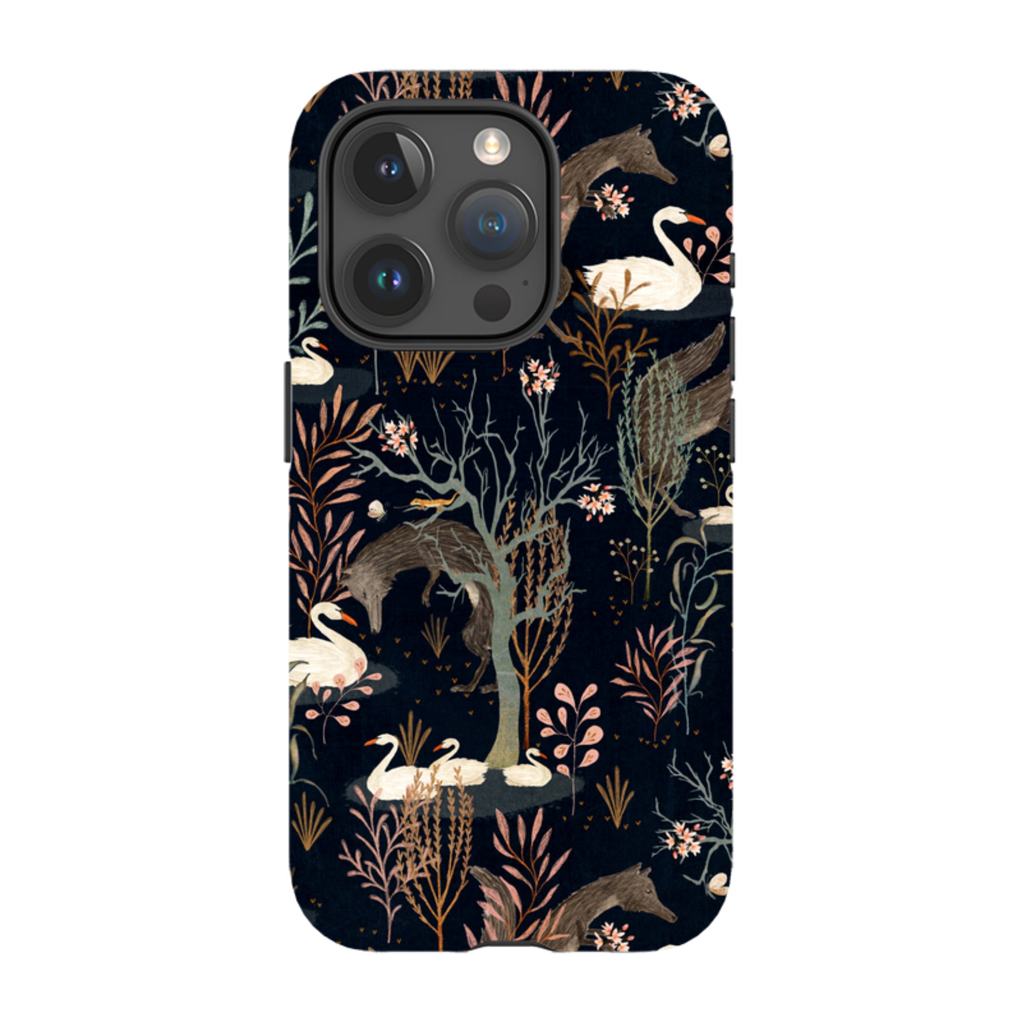 iPhone MagSafe Tough Case - Black Forest By Katherine Quinn