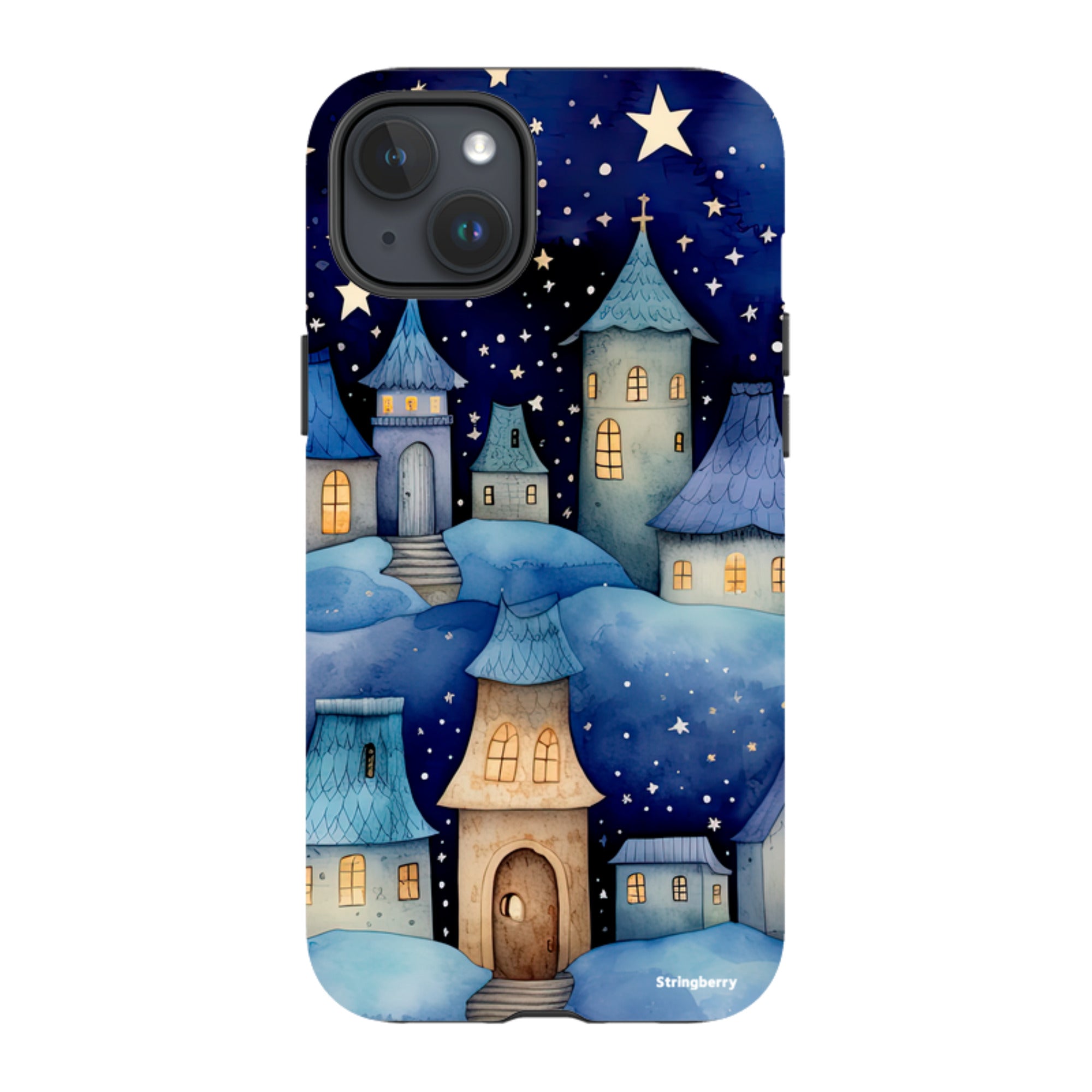 iPhone Tough Case - Blue Stars