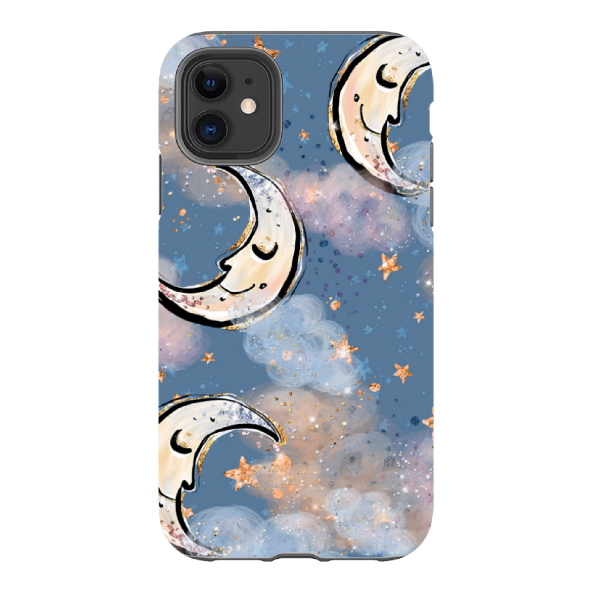 iPhone Tough Case - Moon And Stars