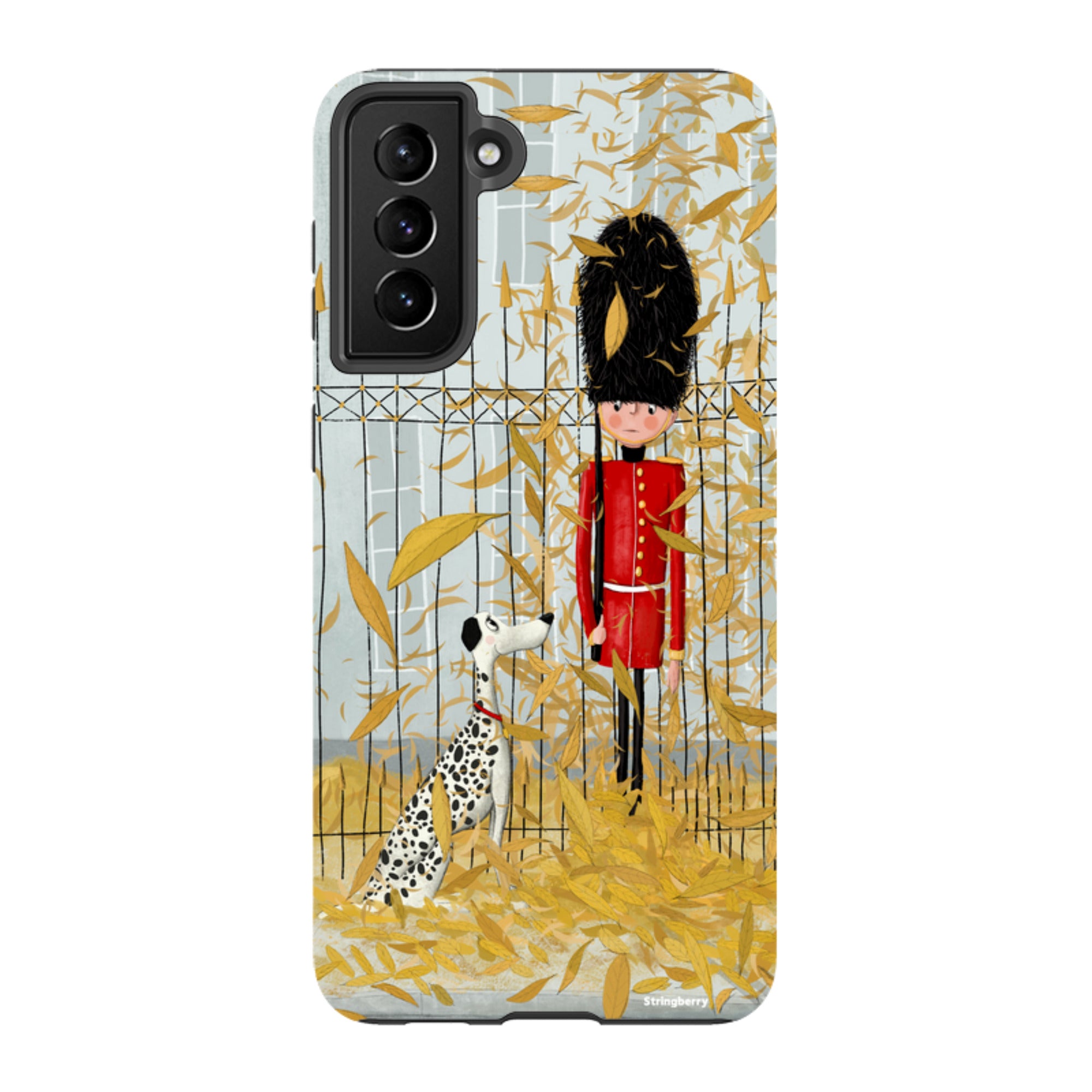 Samsung Tough Case - London In Leaves By Maja Lindberg