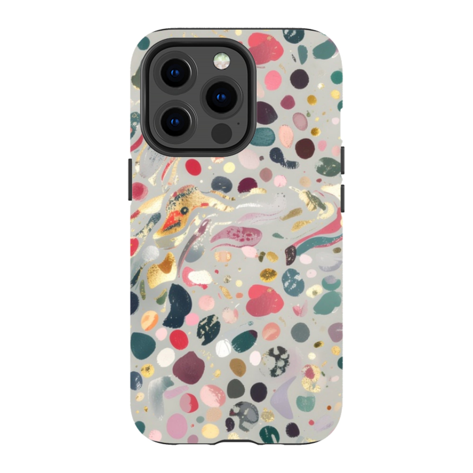 iPhone MagSafe Tough Case - Patchwork Marble