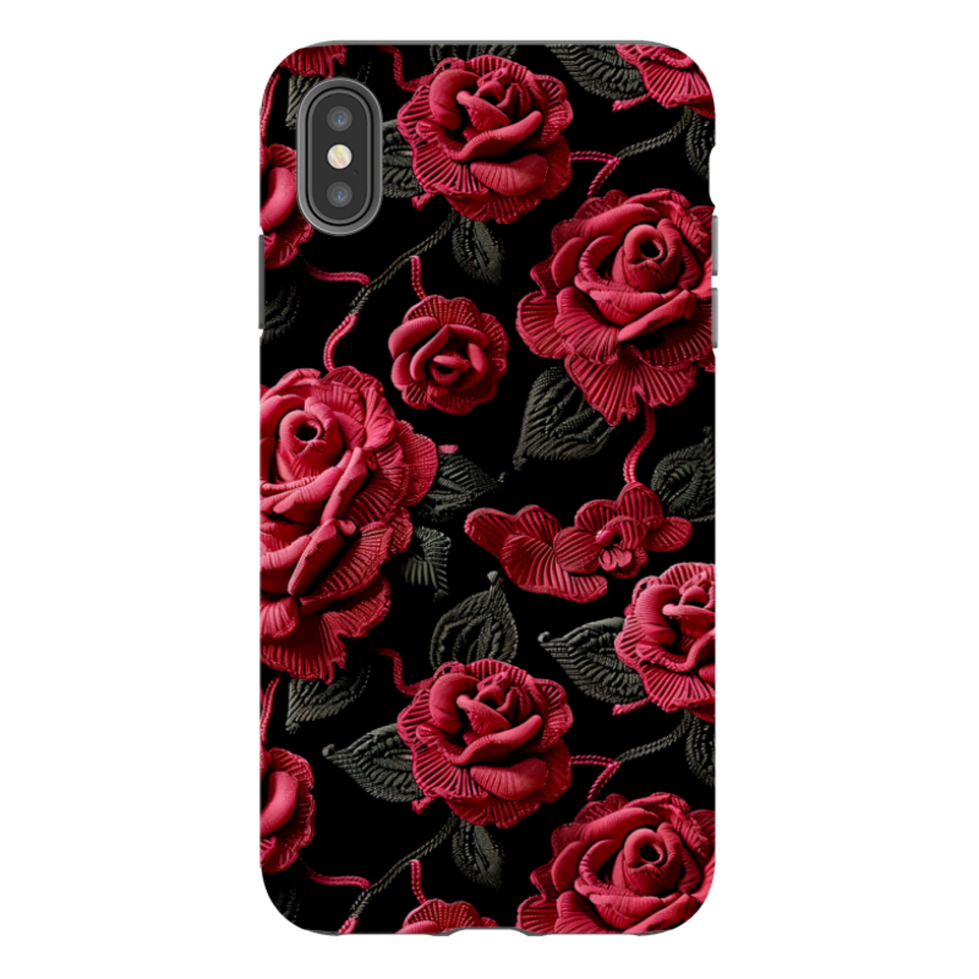 iPhone Case - Dark Roses