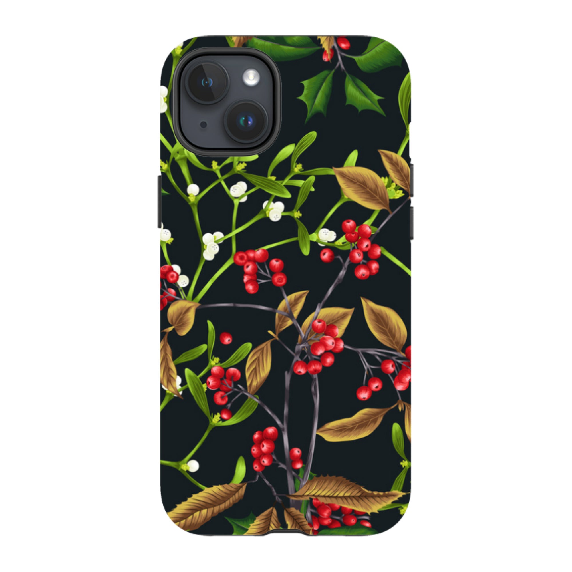 iPhone Tough Case - Magical Xmas Black