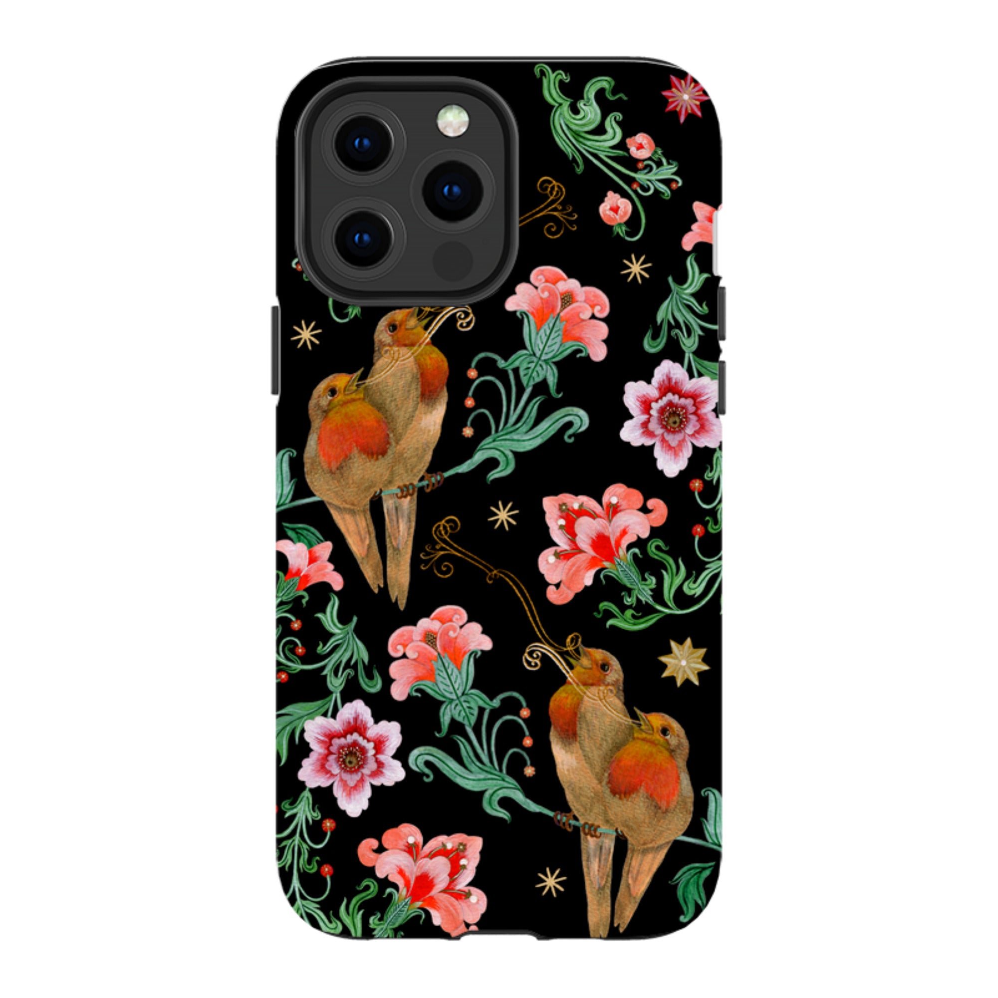 iPhone Tough  Case - Four Calling Birds By Maria Matos