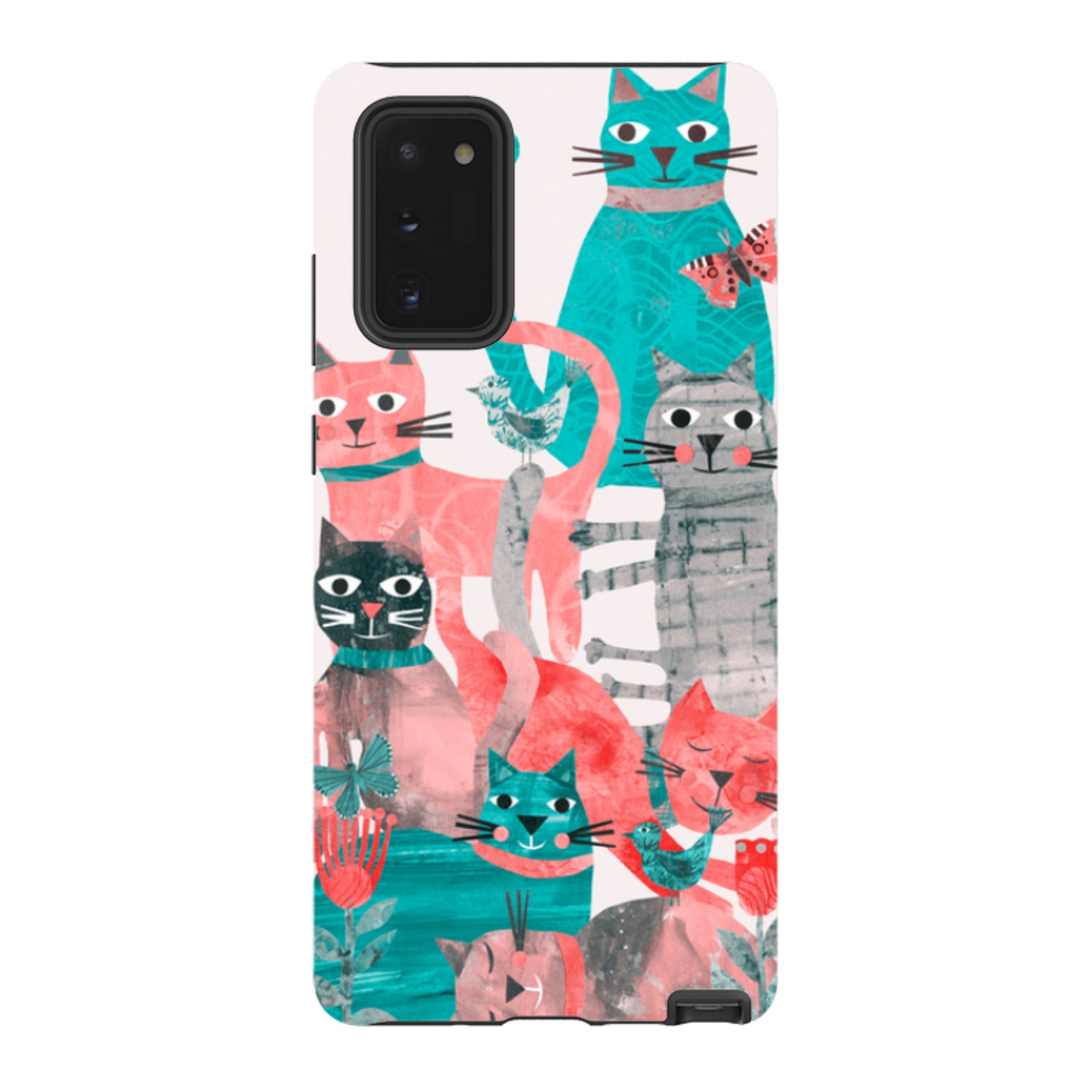 Samsung Tough  Case - Cat Party II By Tracey English