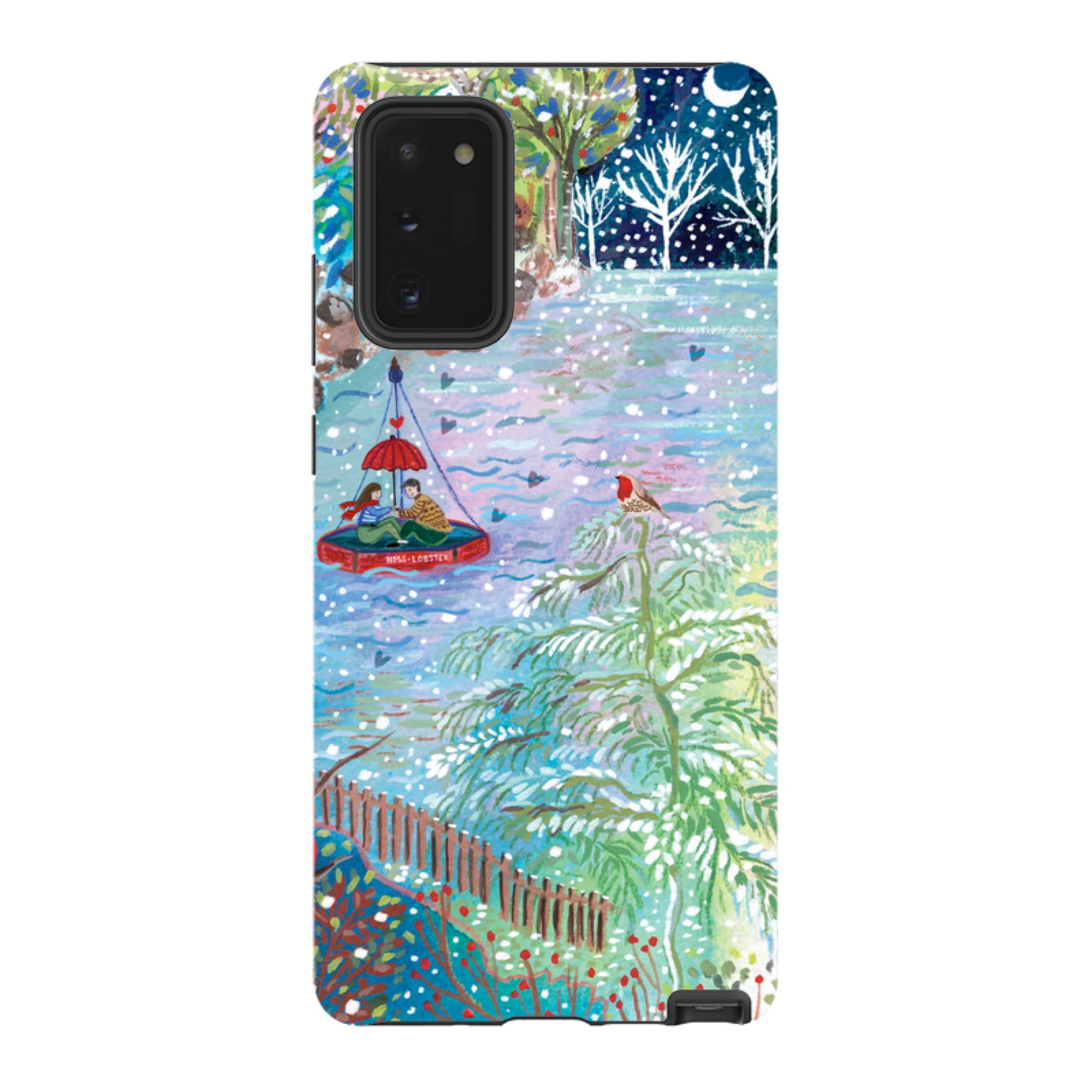 Samsung Tough Case - A Wee Winter Harbour By Emma Frances Grant