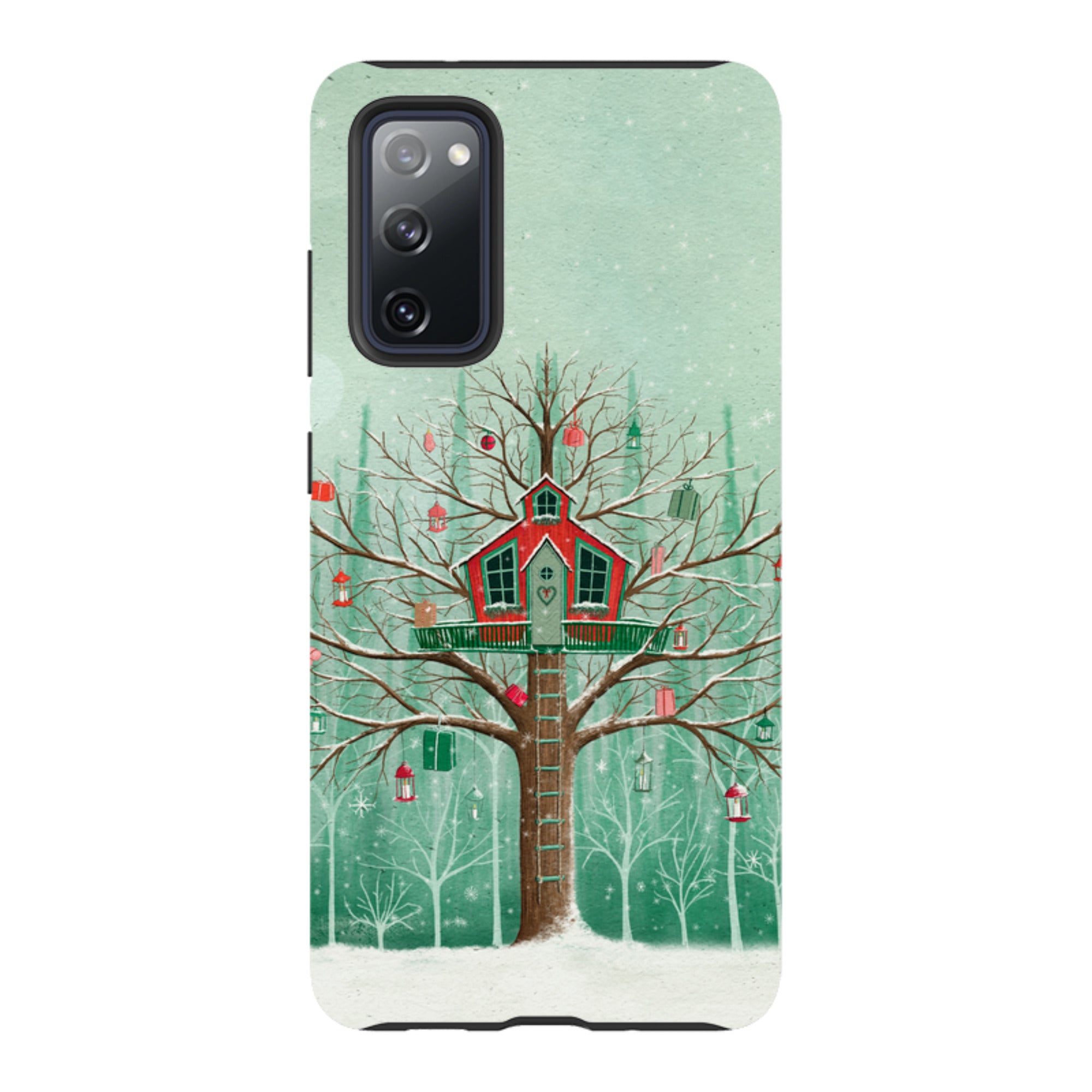 Samsung Tough Case - Christmas Tree House By Maja Lindberg