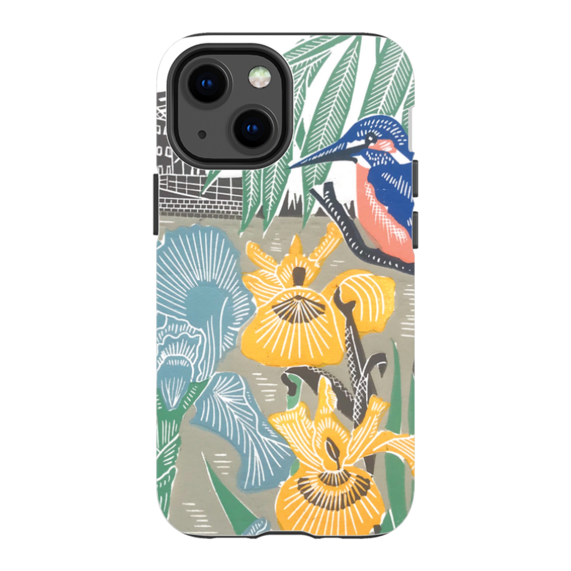 iPhone Tough Case - Kingfisher At The Mill By Kate Heiss