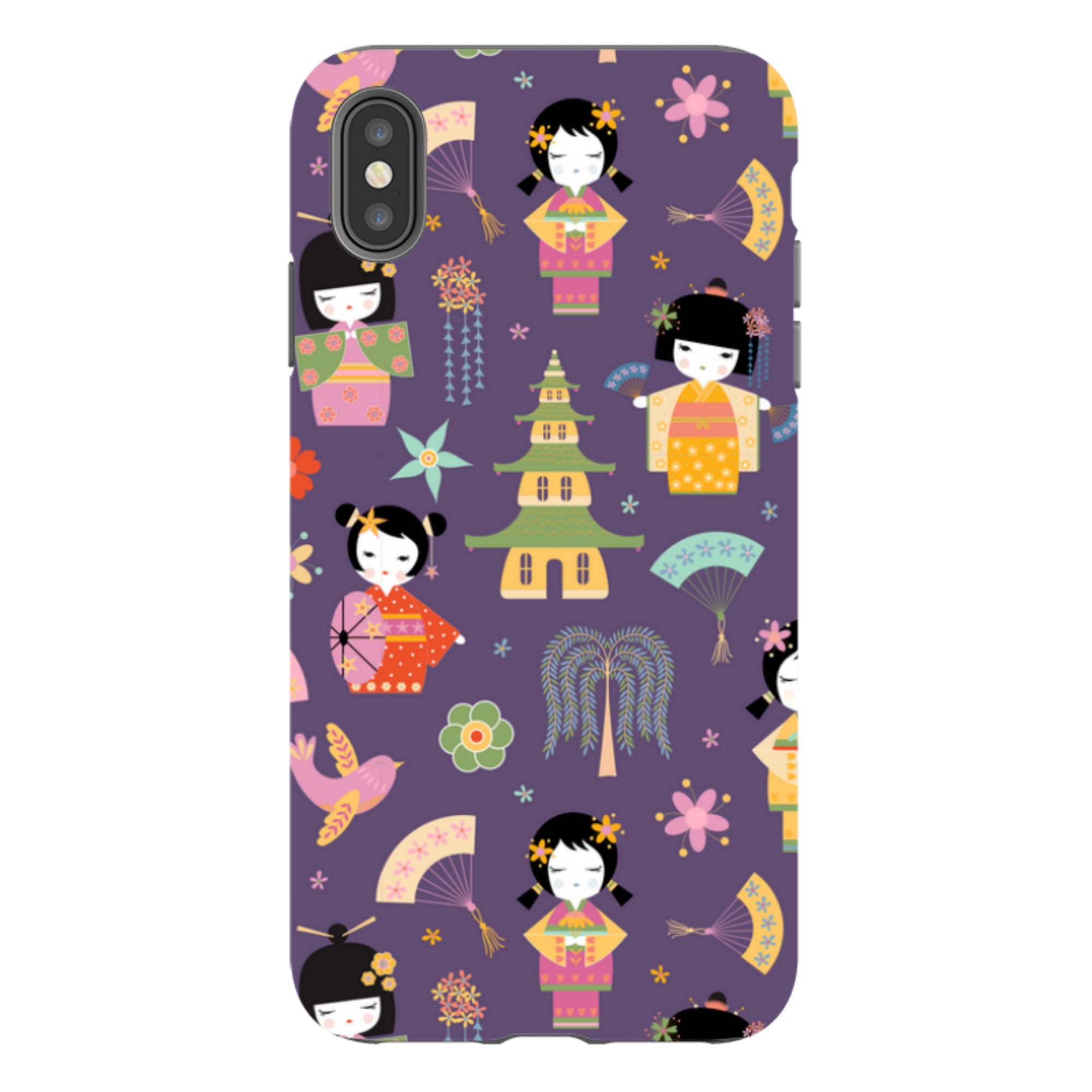 iPhone Tough Case - Sakura By Suzy Taylor