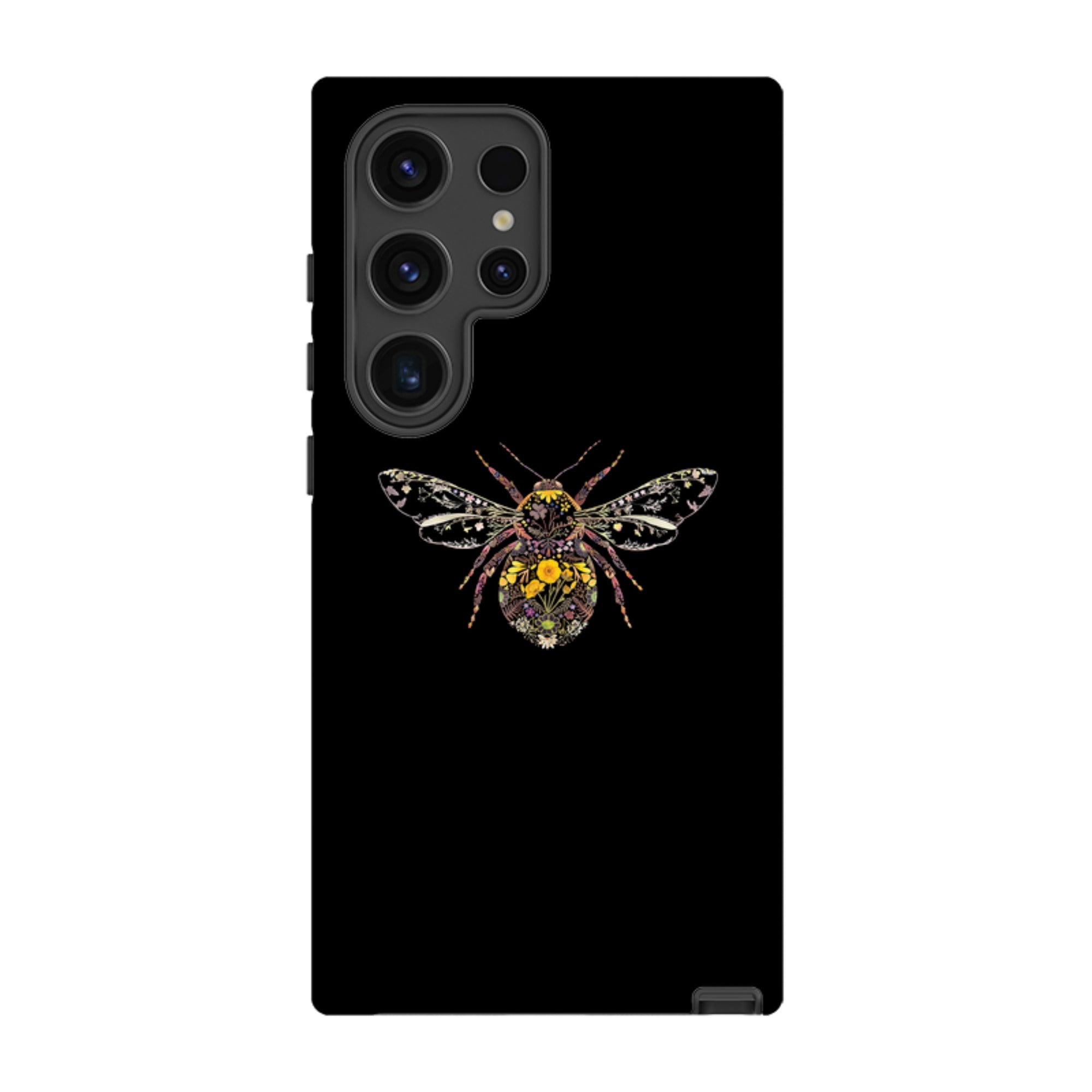 Samsung Tough  Case - Floral Bumble Bee By Helen Ahpornsiri