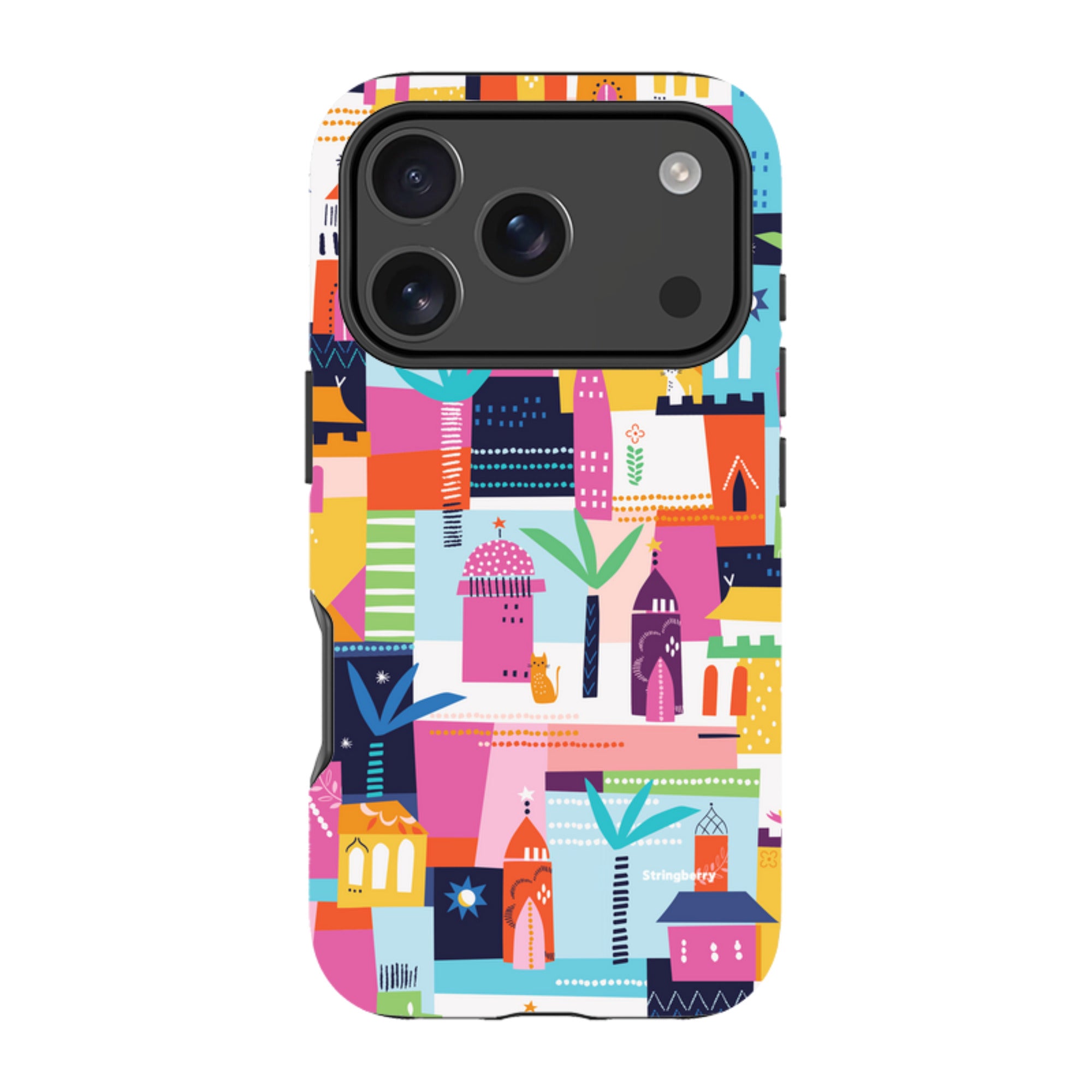 iPhone MagSafe Tough Case -  Houses By Ali Brookes