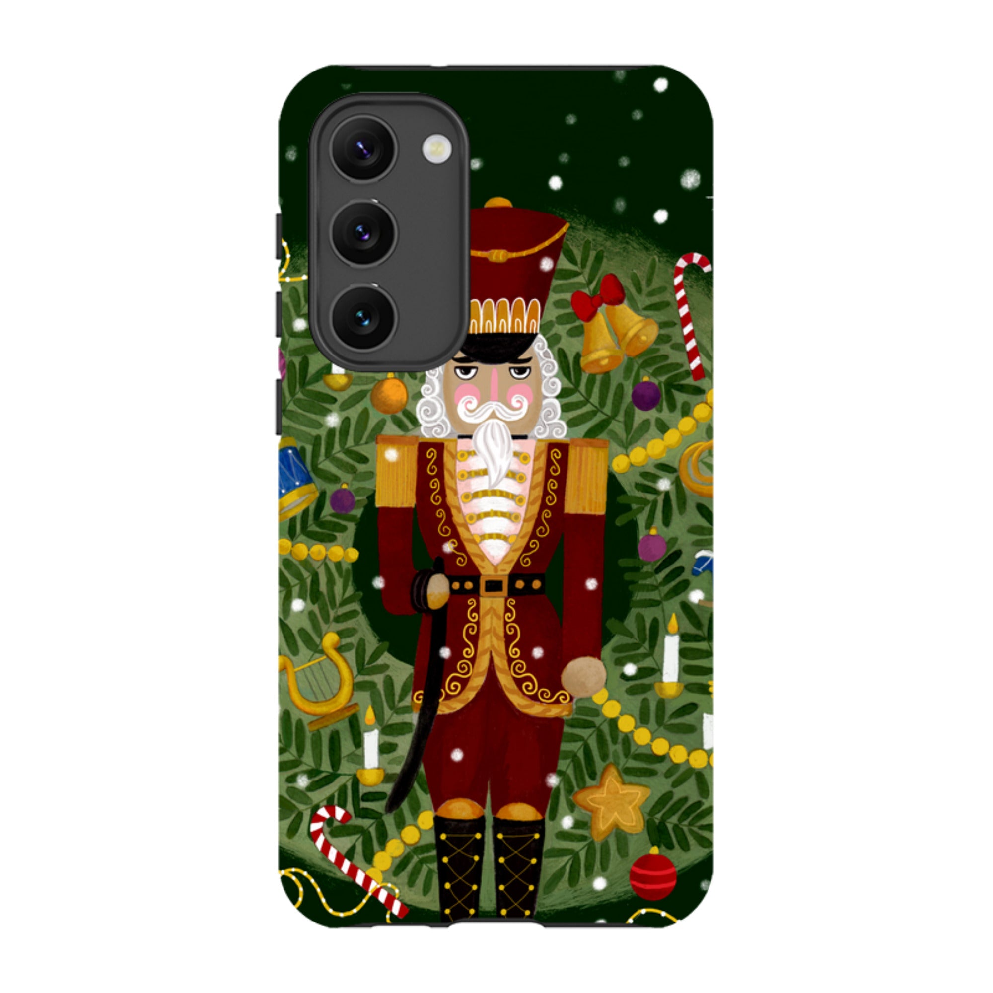 Samsung Tough Case - Red Nutcracker By Bex Parkin