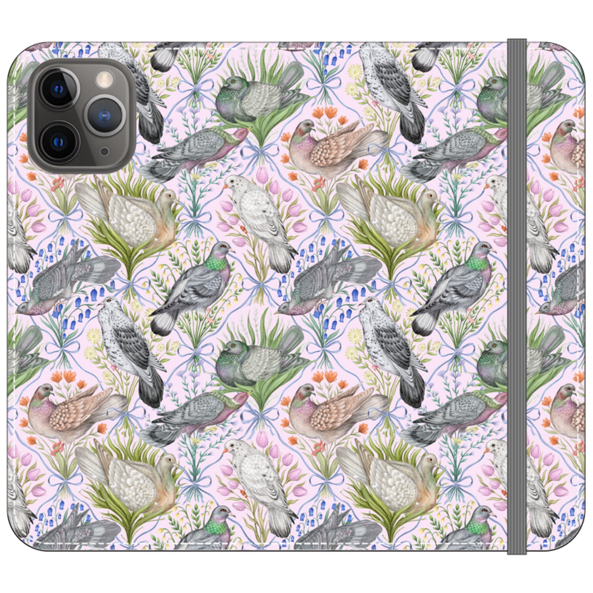 Pigeon Pals Wallet Case By Catherine Rowe