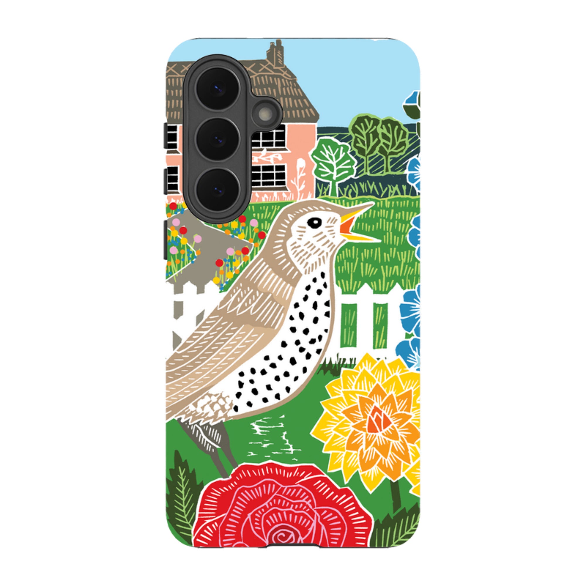 Samsung Tough Case - Cottage Garden By Kate Heiss