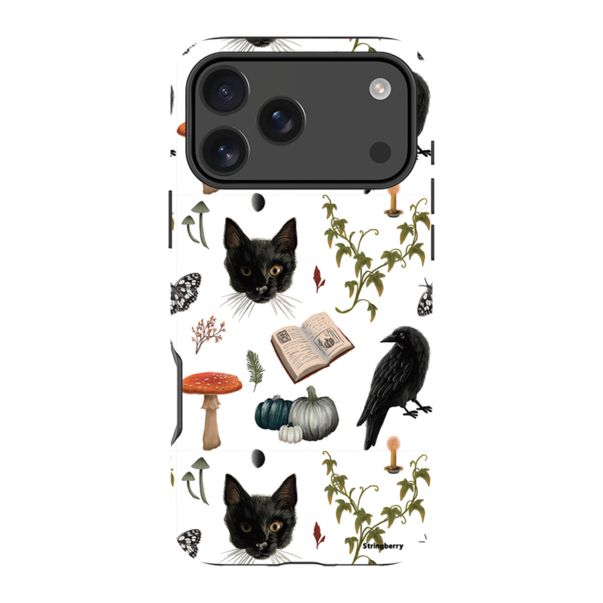 iPhone Tough Case - Halloween Pattern II By Anna Stead