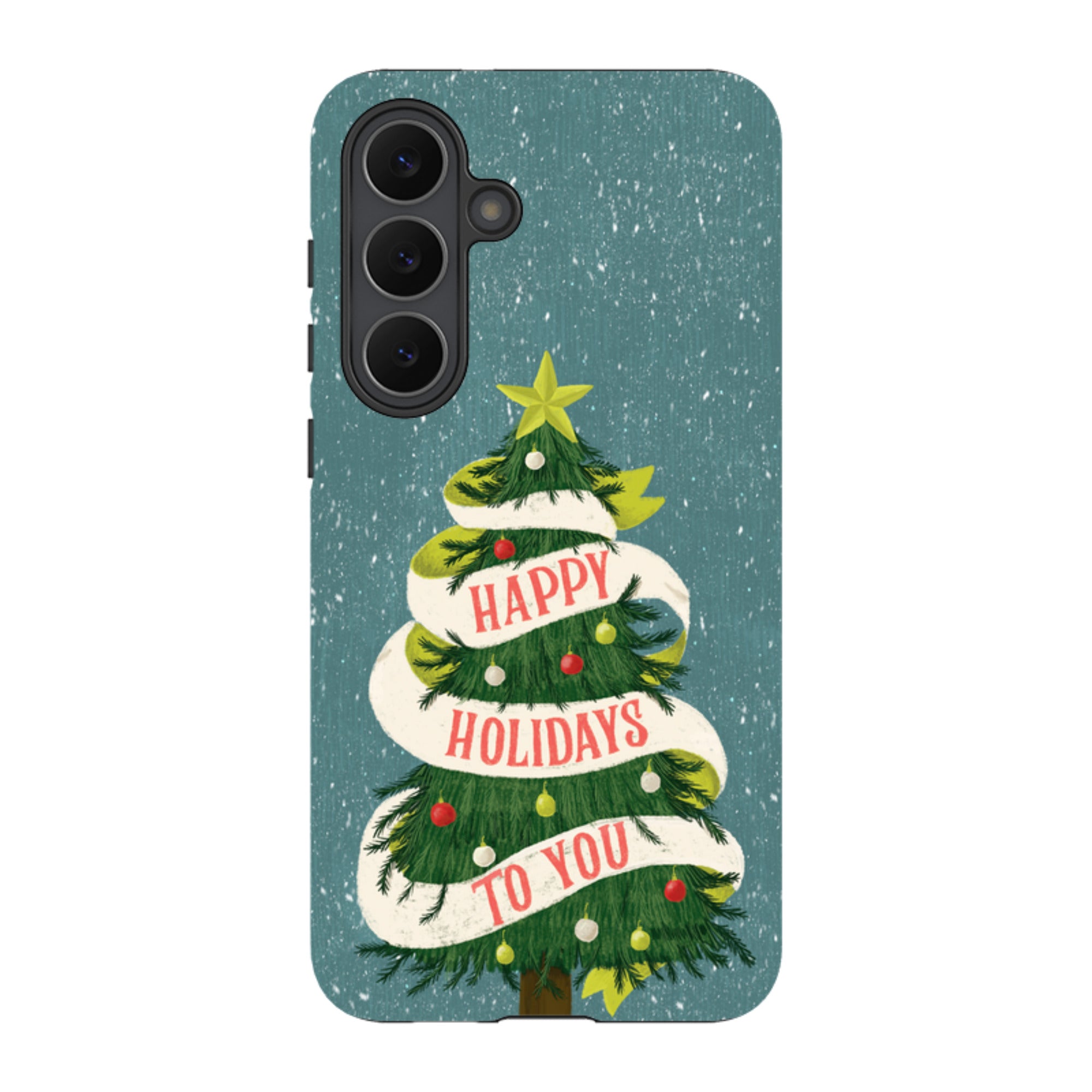 Samsung Tough Case - Happy Holidays By Abby Jacobs