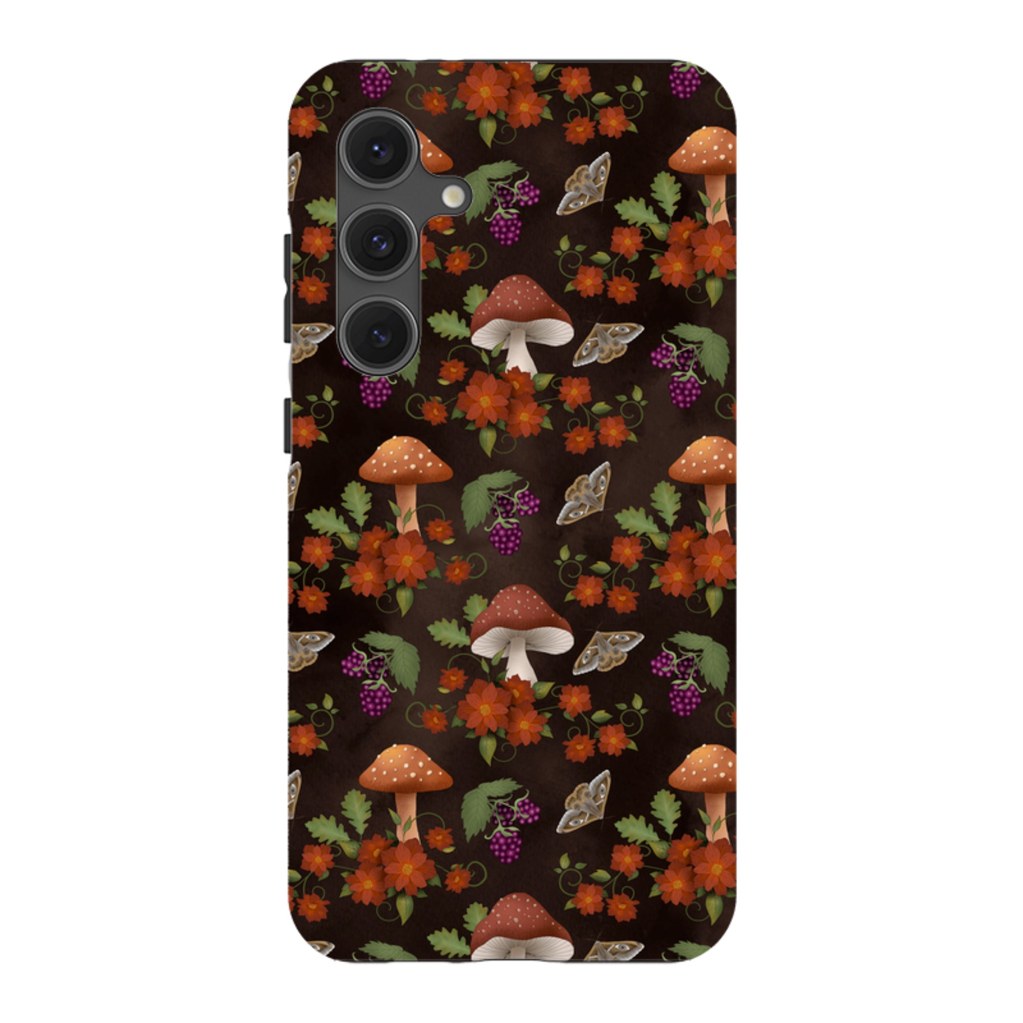 Samsung Tough Case -Mushroom Floral