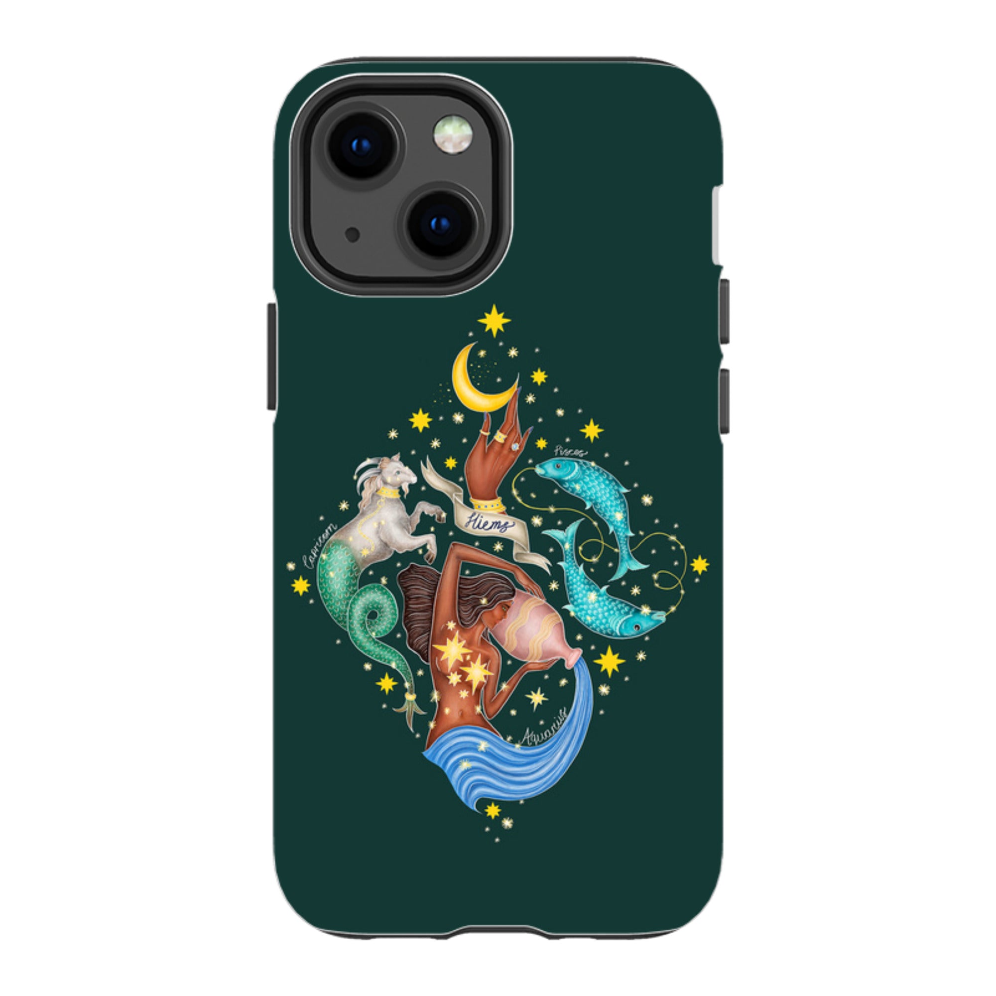 iPhone Tough Case - Winter Zodiac By Catherine Rowe
